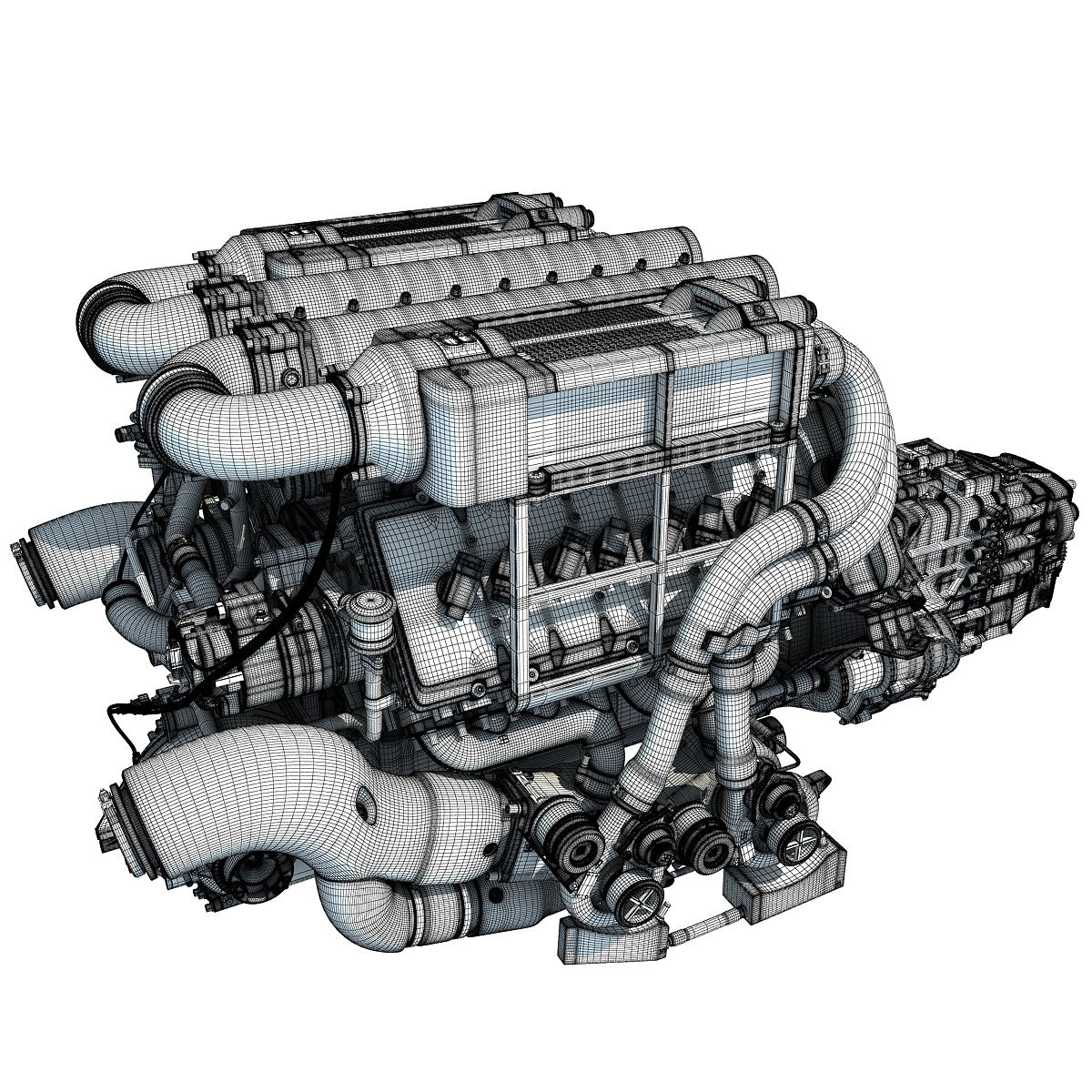 W16 Engine Simulation Bugatti W16 Engine Simulator