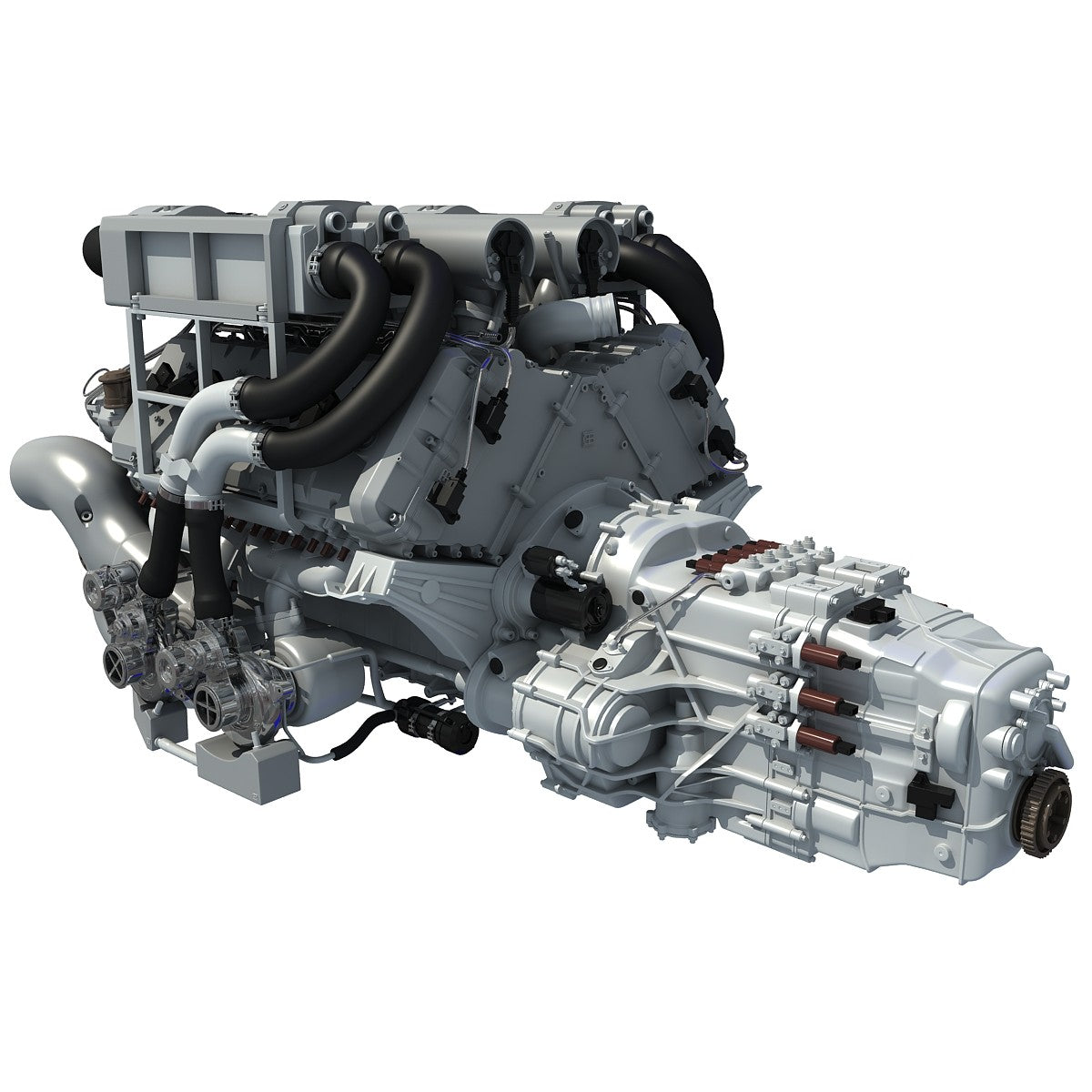 W16 Engine Simulation Bugatti W16 Engine Simulator
