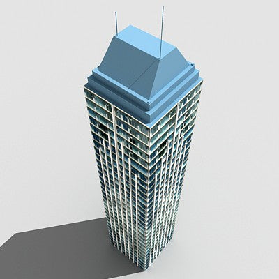 55 Buildings 3D Models