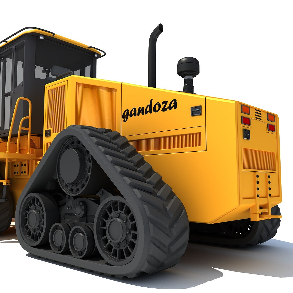 Bulldozer 3d Model