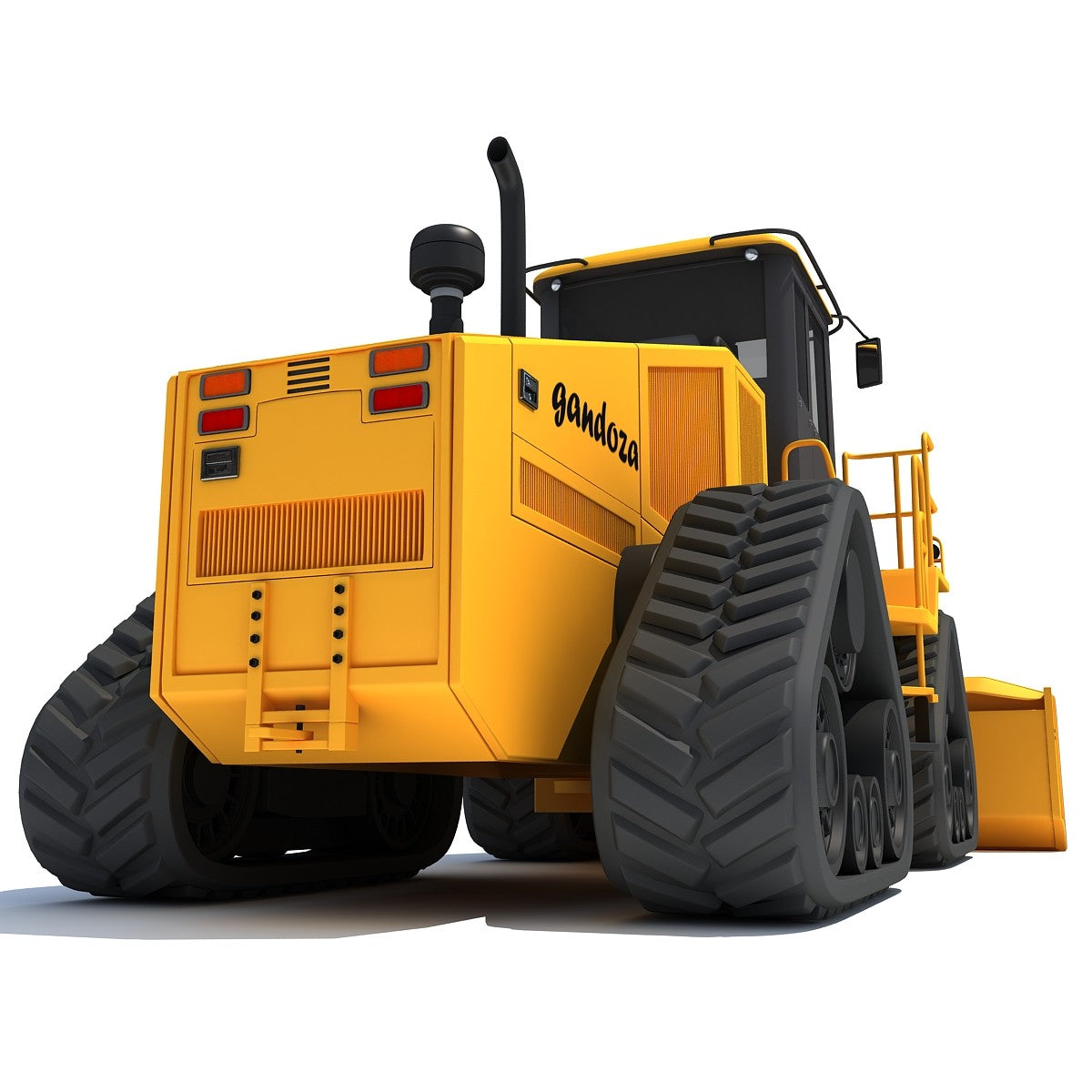 Bulldozer 3d Model