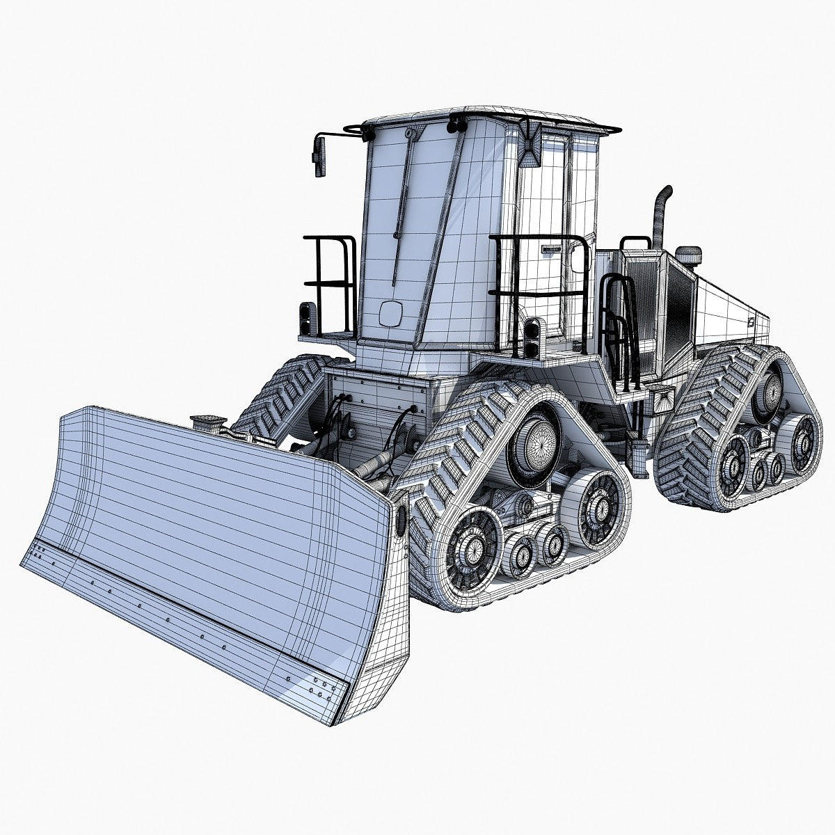 Bulldozer 3d Model