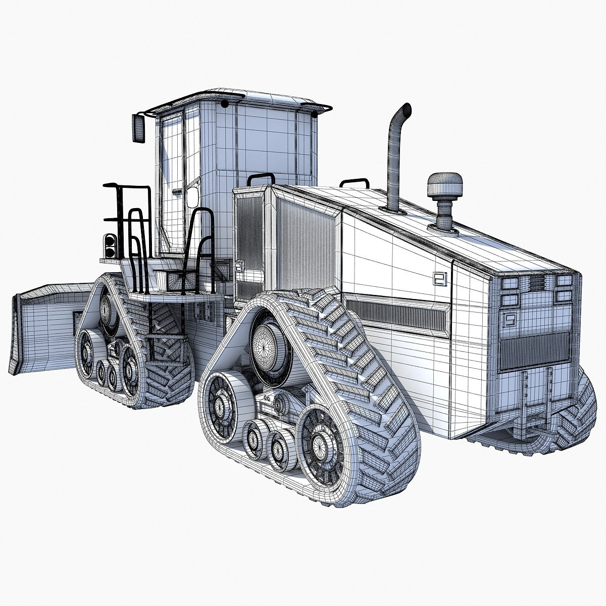 Bulldozer 3d Model