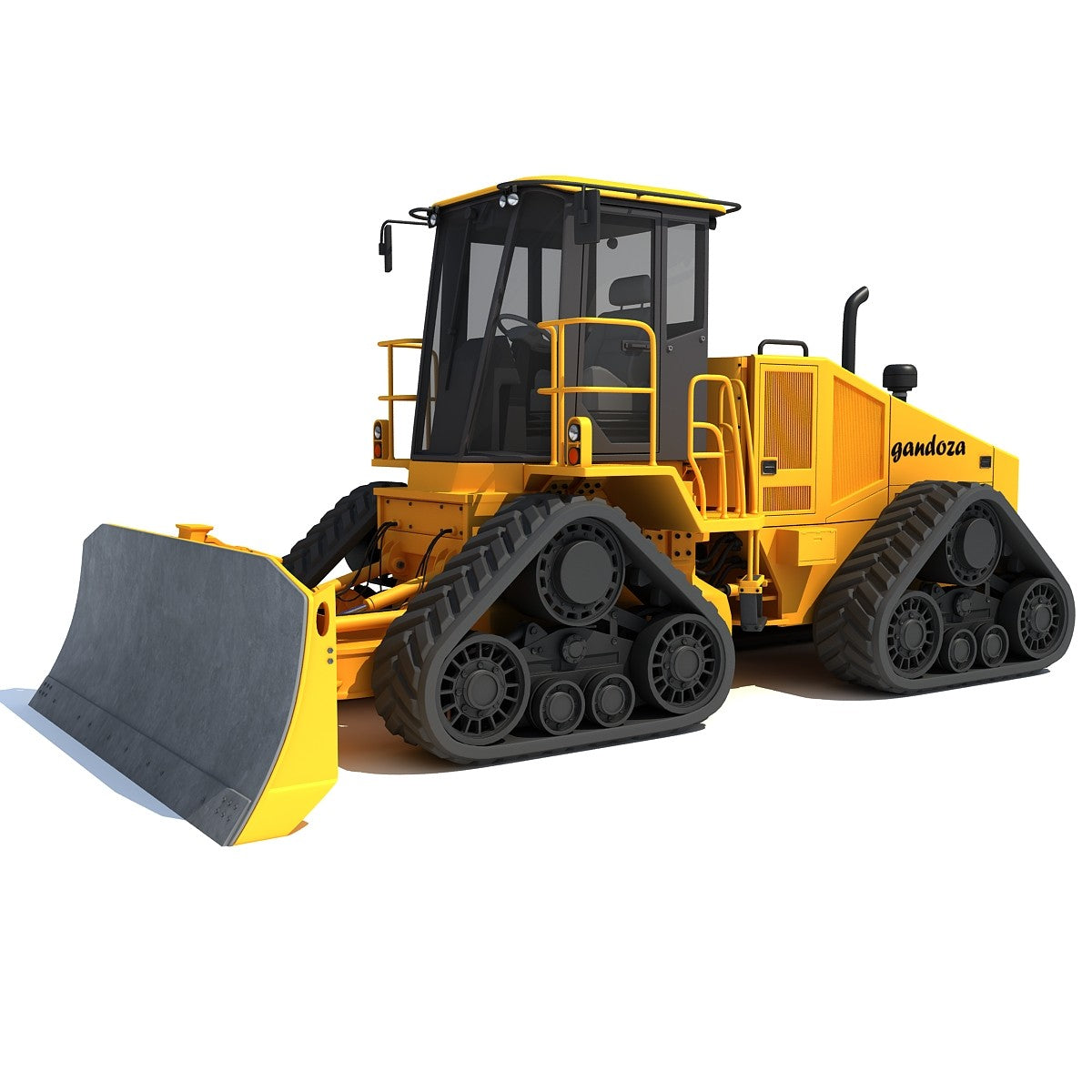 Bulldozer 3d Model
