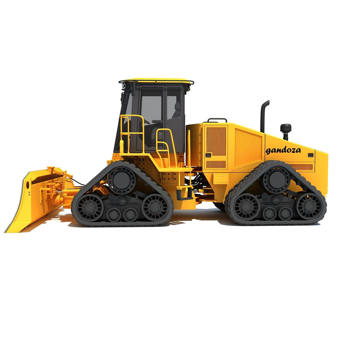 Bulldozer 3d Model
