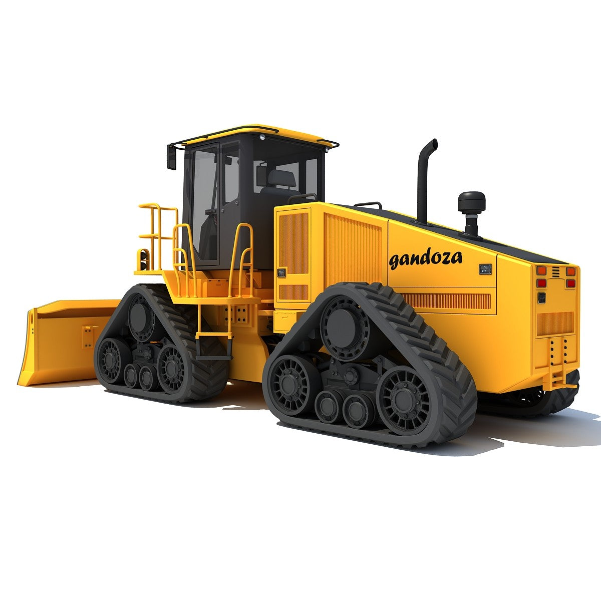 Bulldozer 3d Model