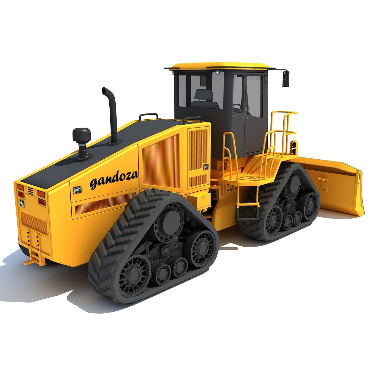 Bulldozer 3d Model