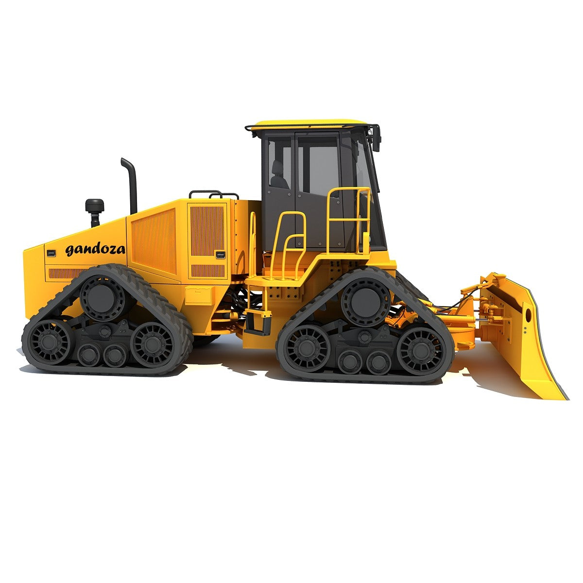 Bulldozer 3d Model