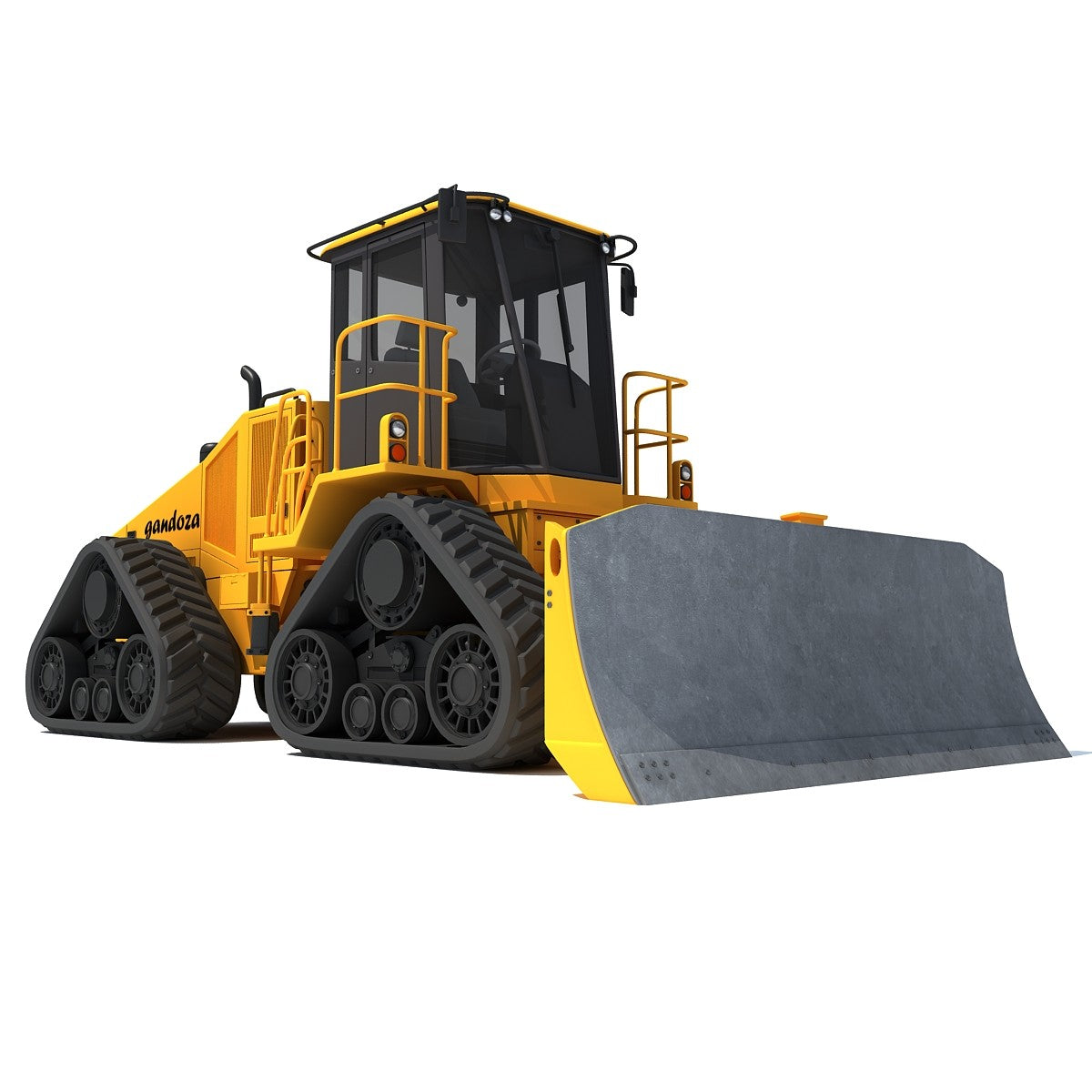 Bulldozer 3d Model