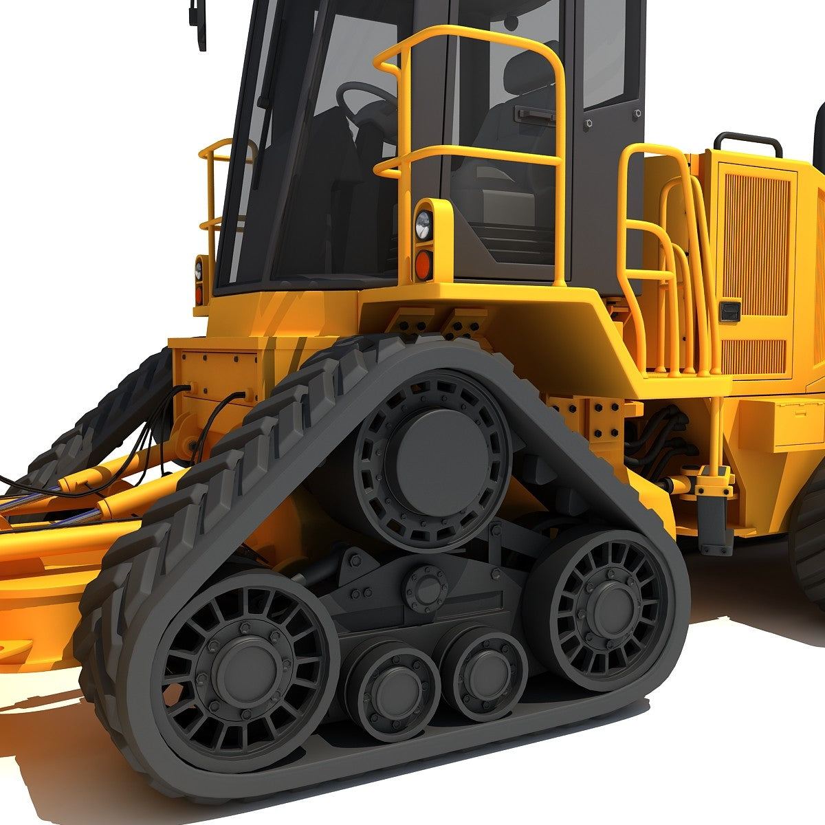 Bulldozer 3d Model