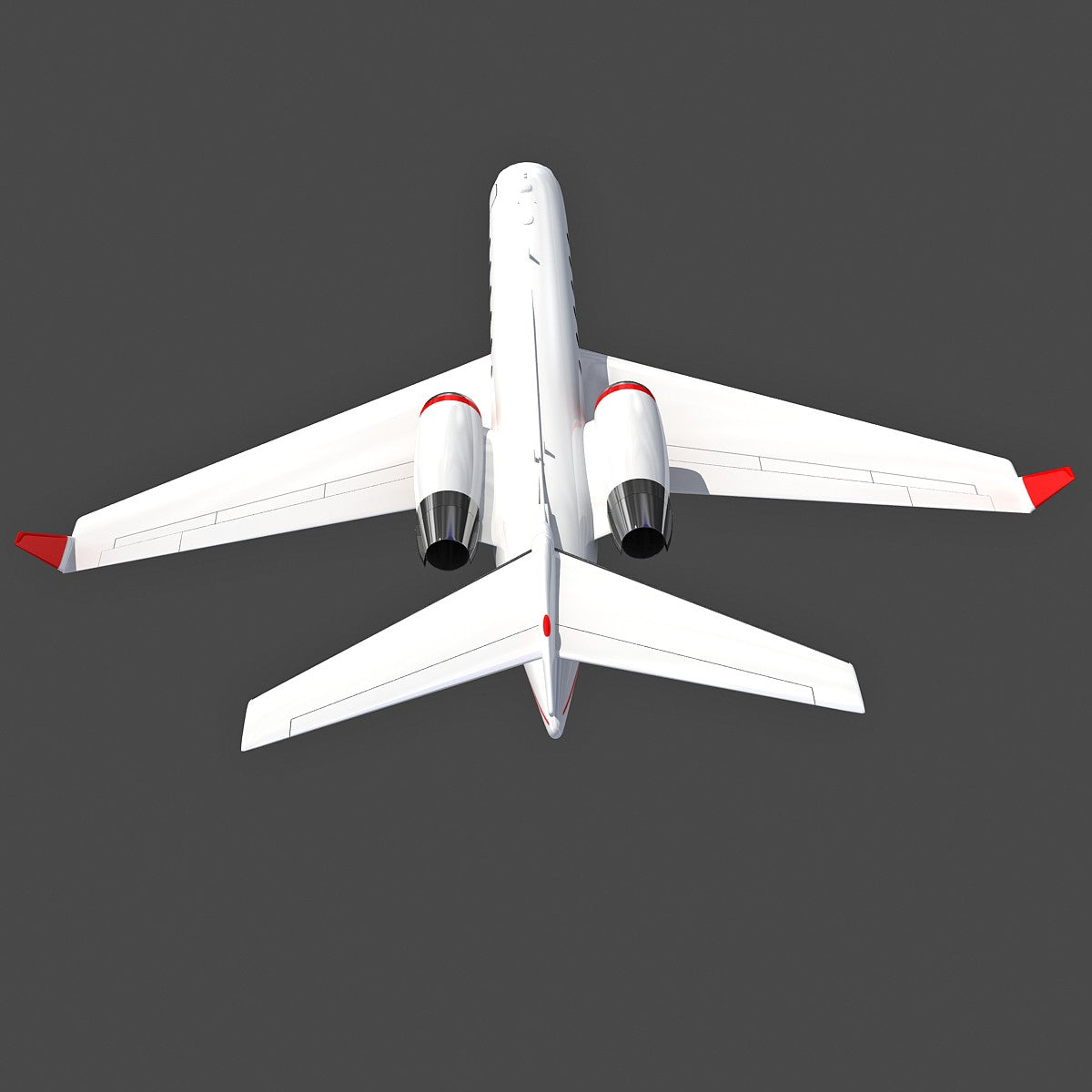 Business Jet Gulfstream 3D Model