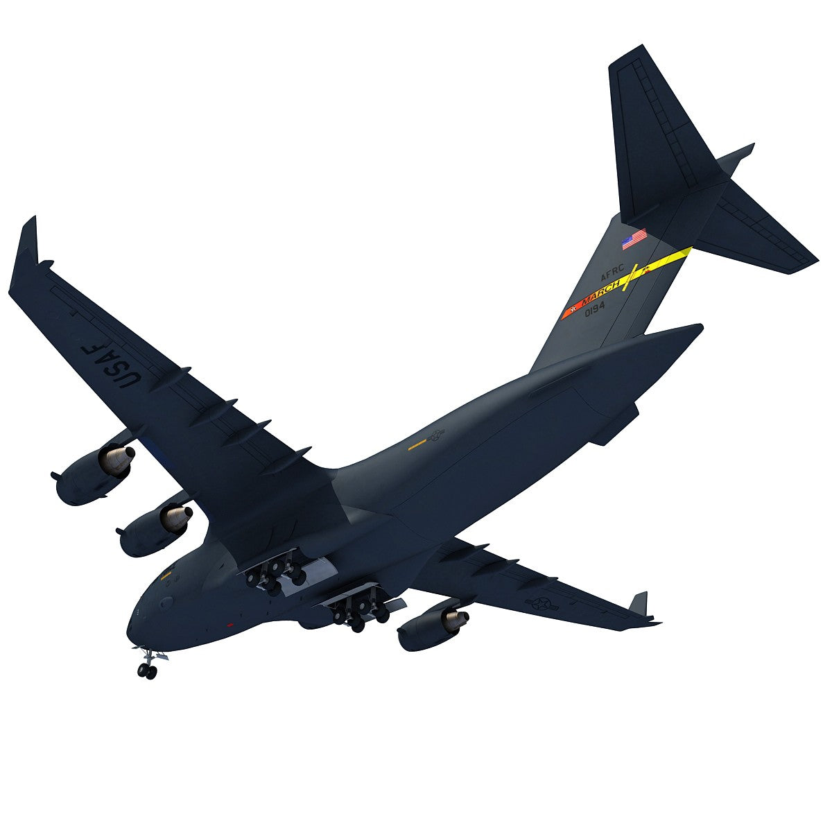 Boeing C-17 Globemaster 3D Model