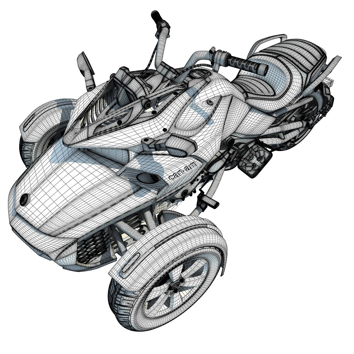 3D Motorcycle Models