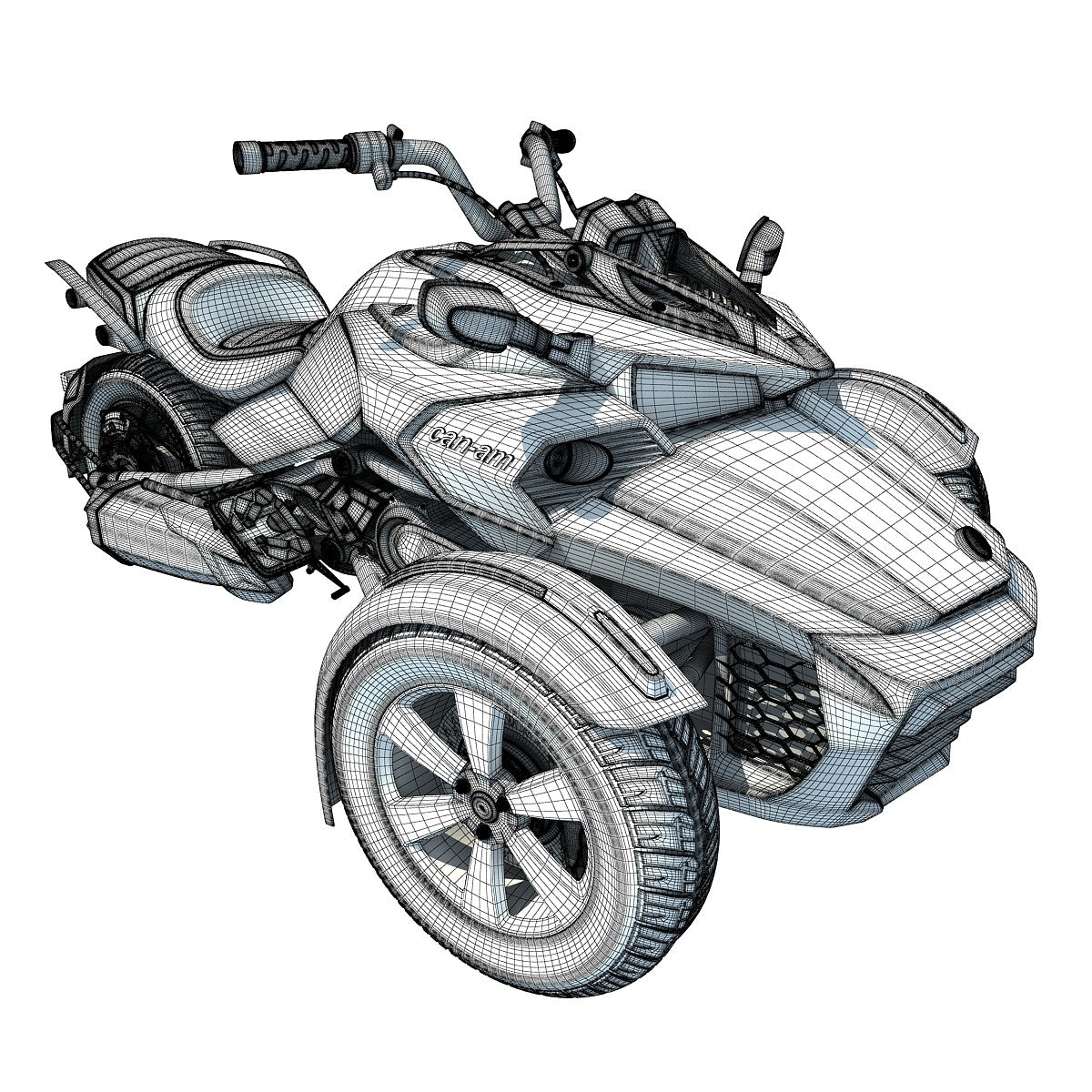3D Motorcycle Models