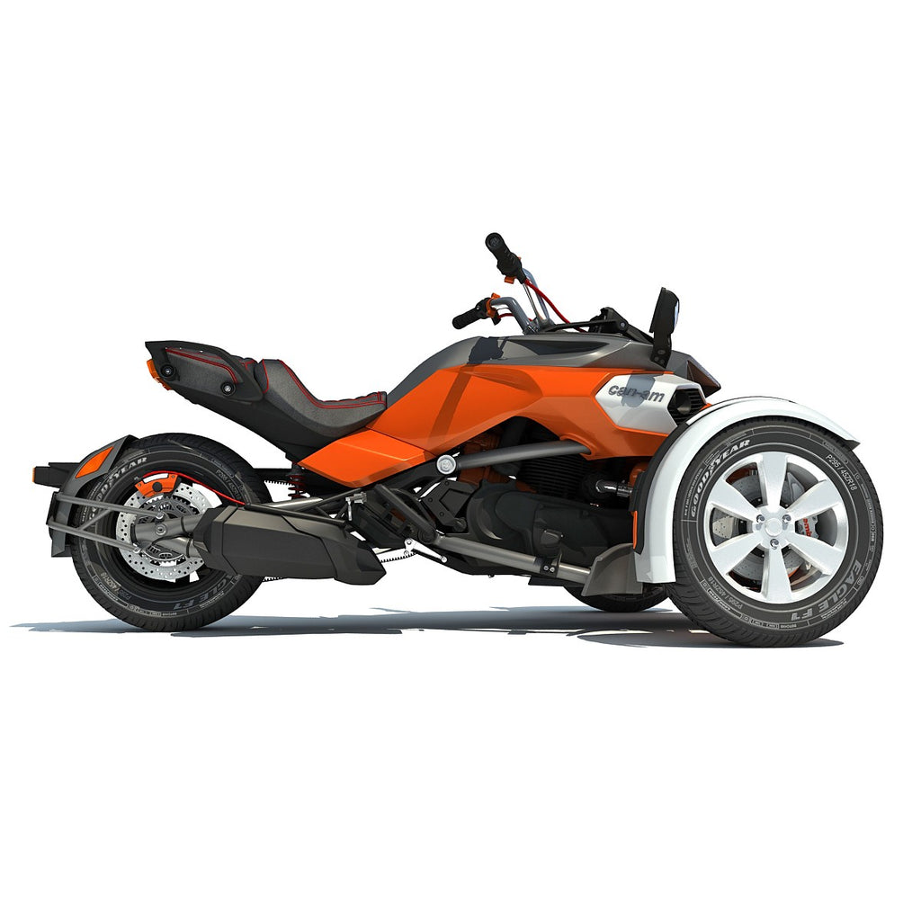 Can-Am Spyder 3 Wheel Motorcycle Model