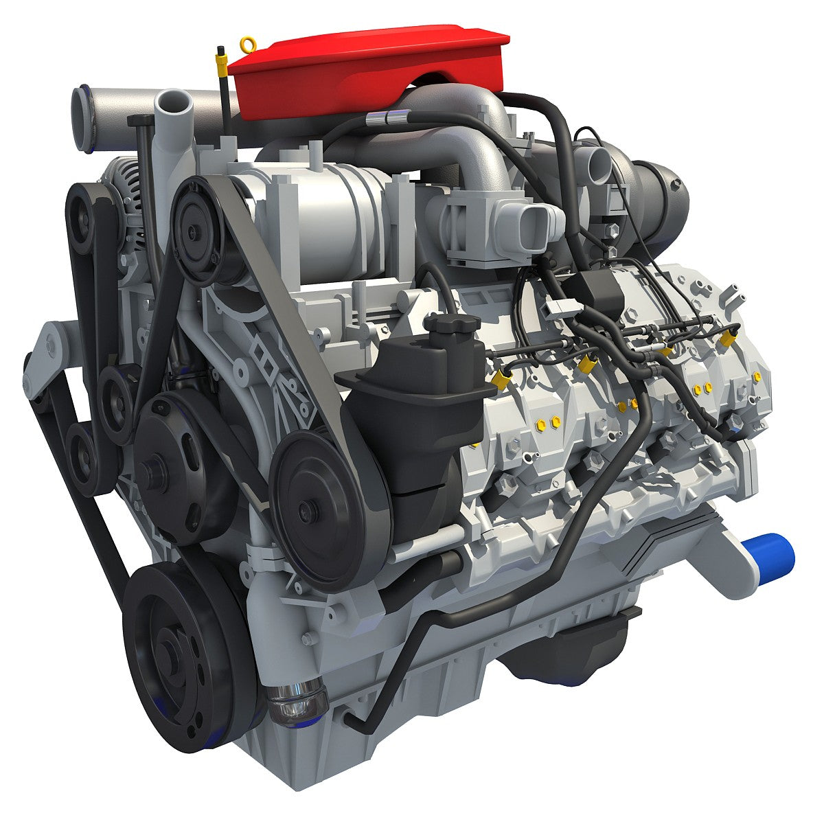 Car Engine 3D Model – 3D Horse