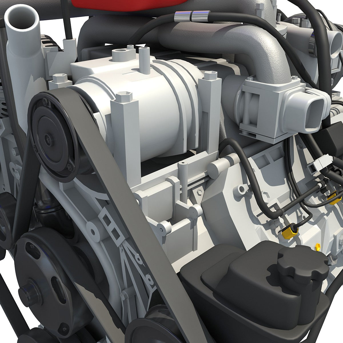 Car Engine 3D Models