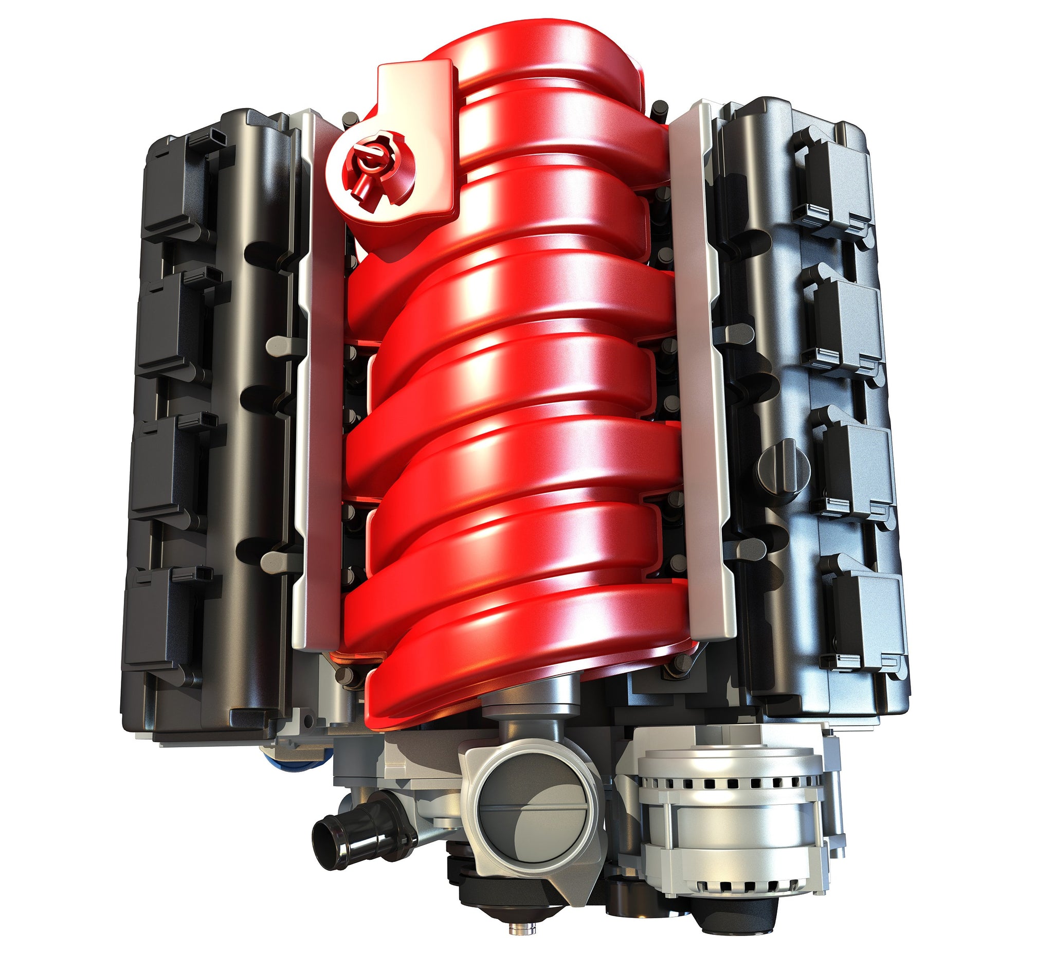 Car Engine 3D Model