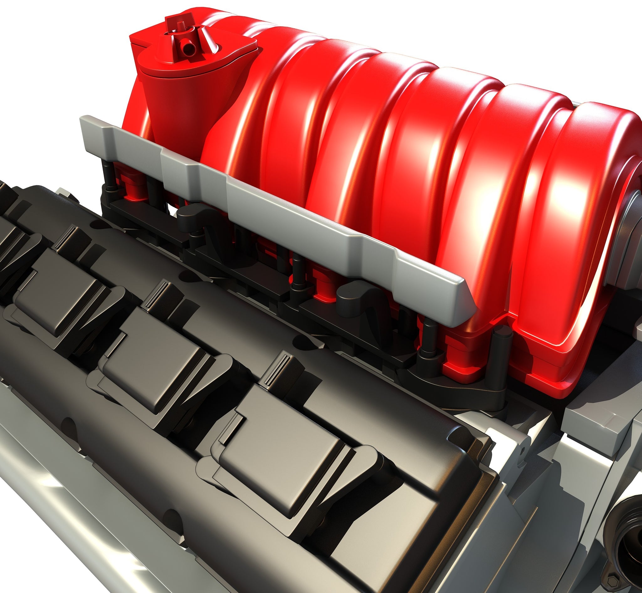 Car Engine 3D Model