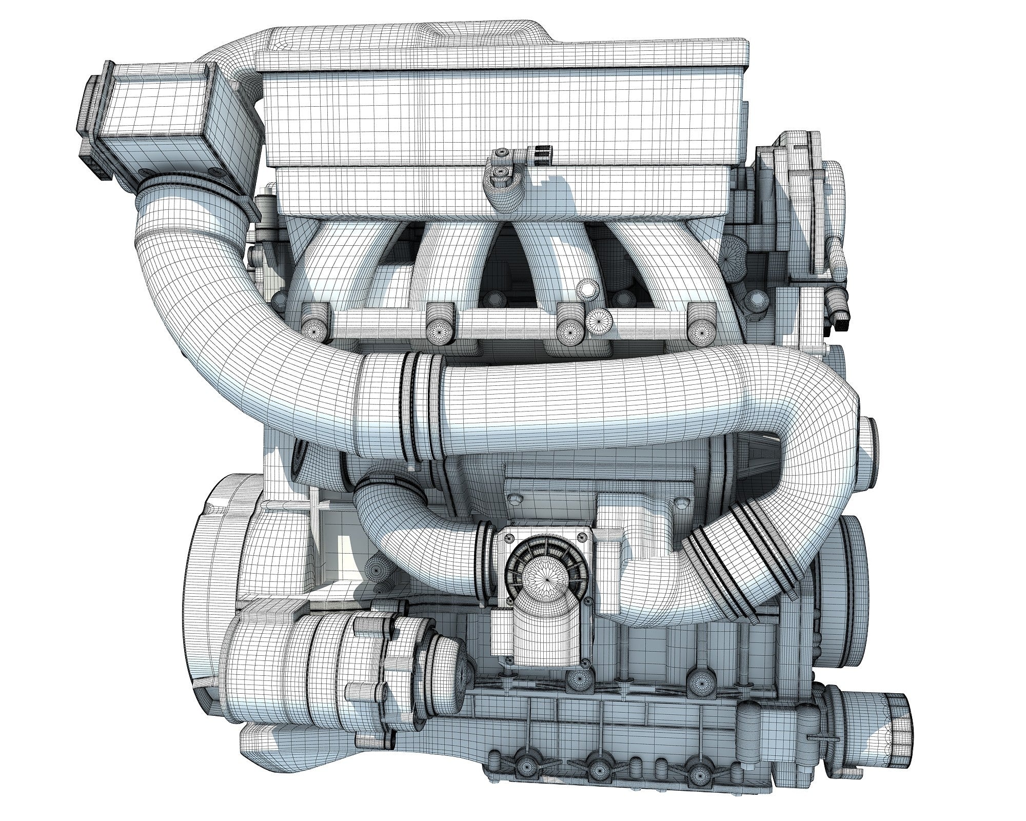 Car Engine 3d Models