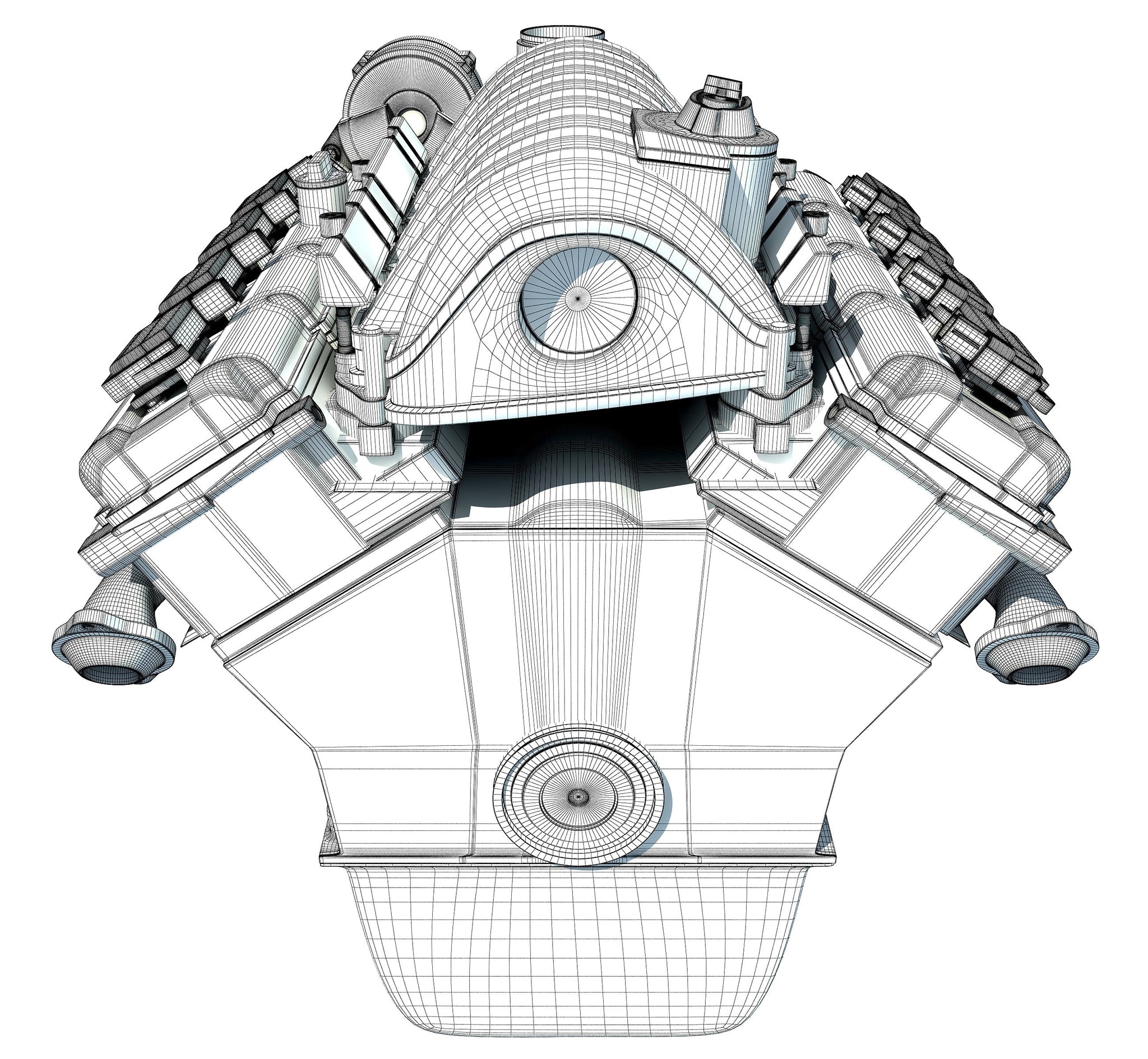 Car Engine 3D Models