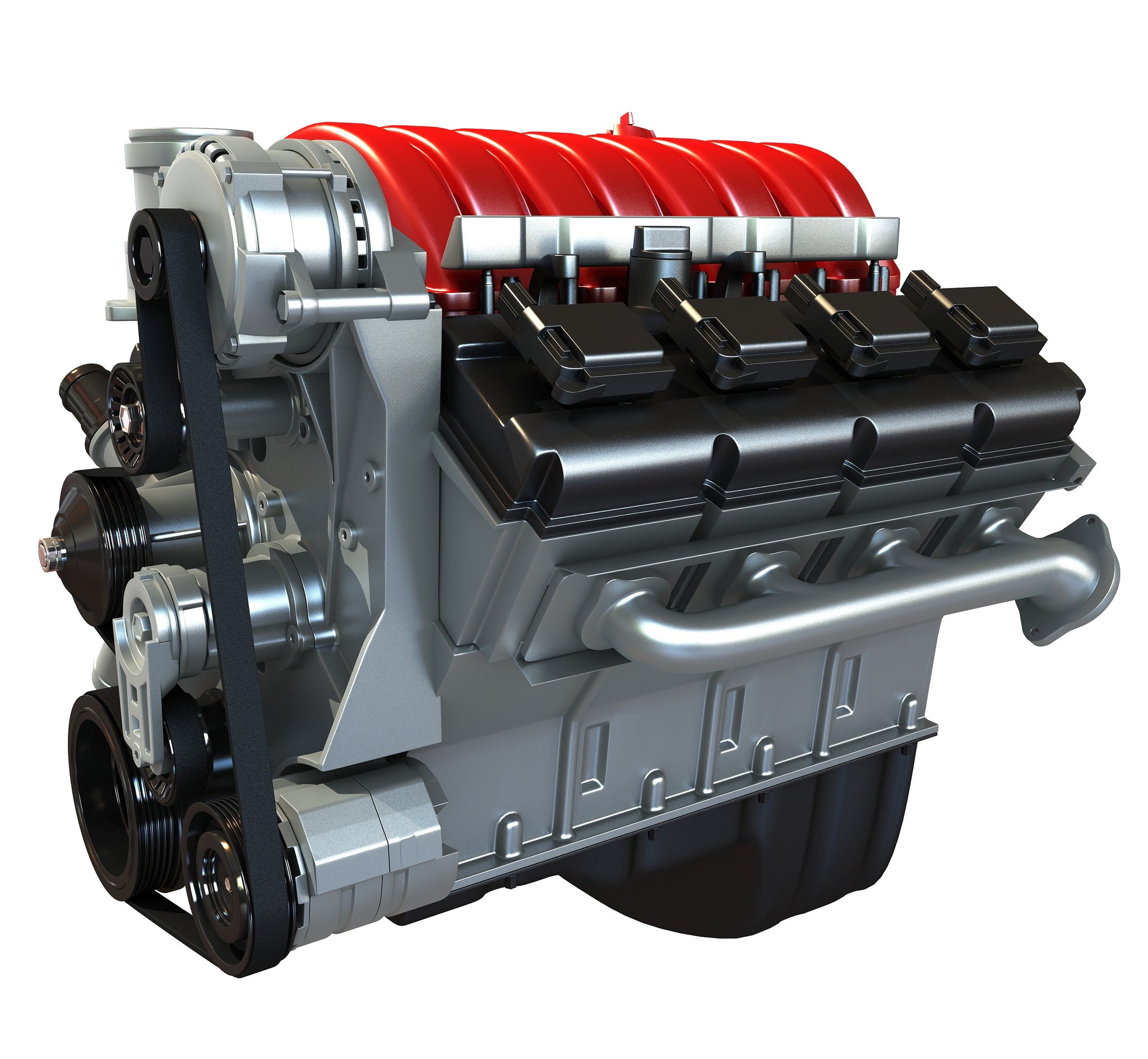 Car Engine 3D Model