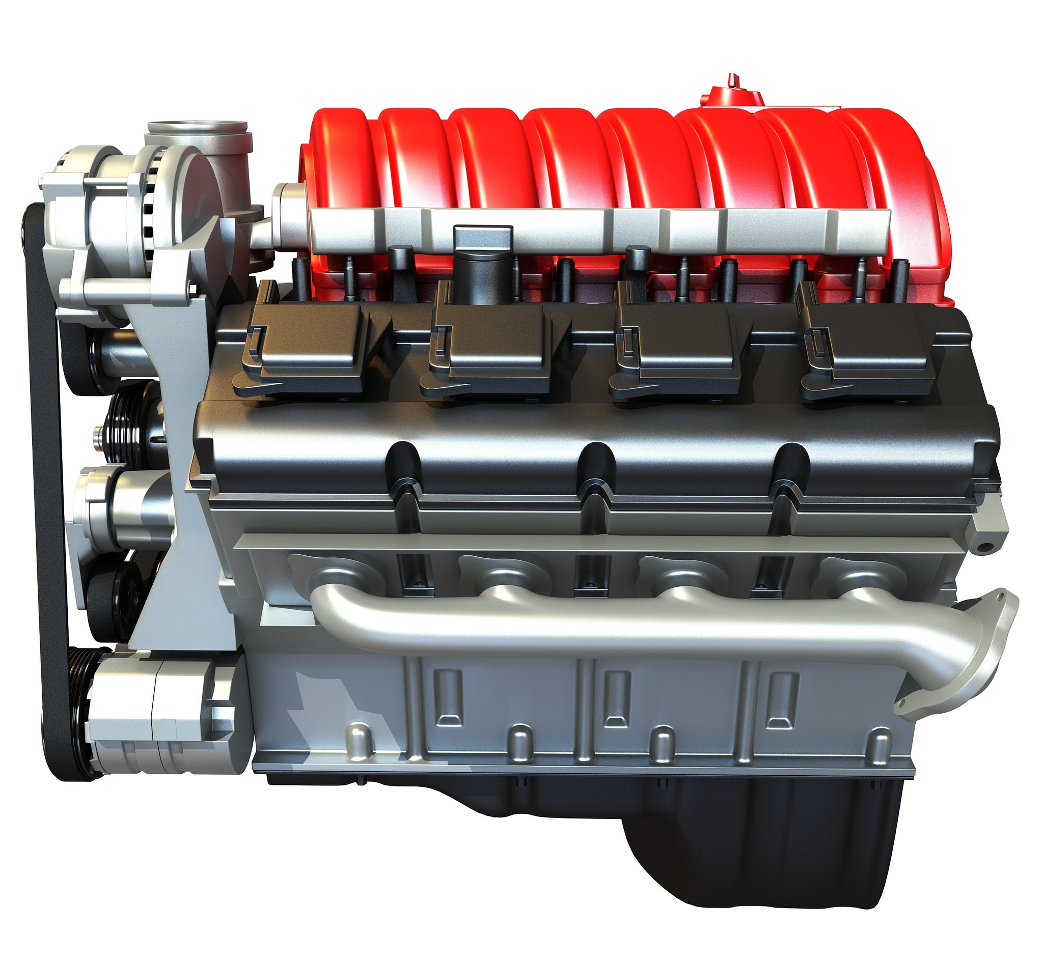 Car Engine 3D Model