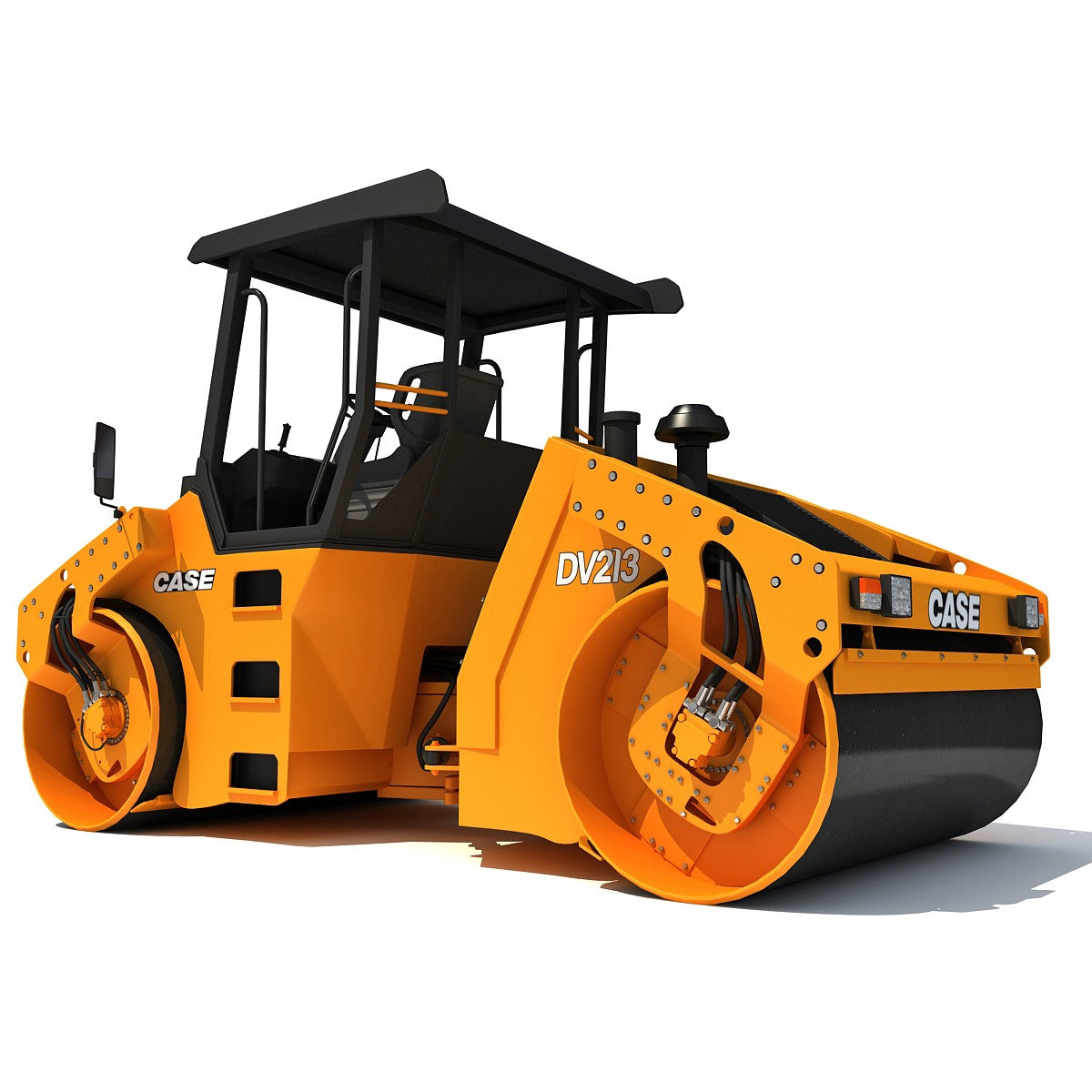 Asphalt Compactor 3D Models