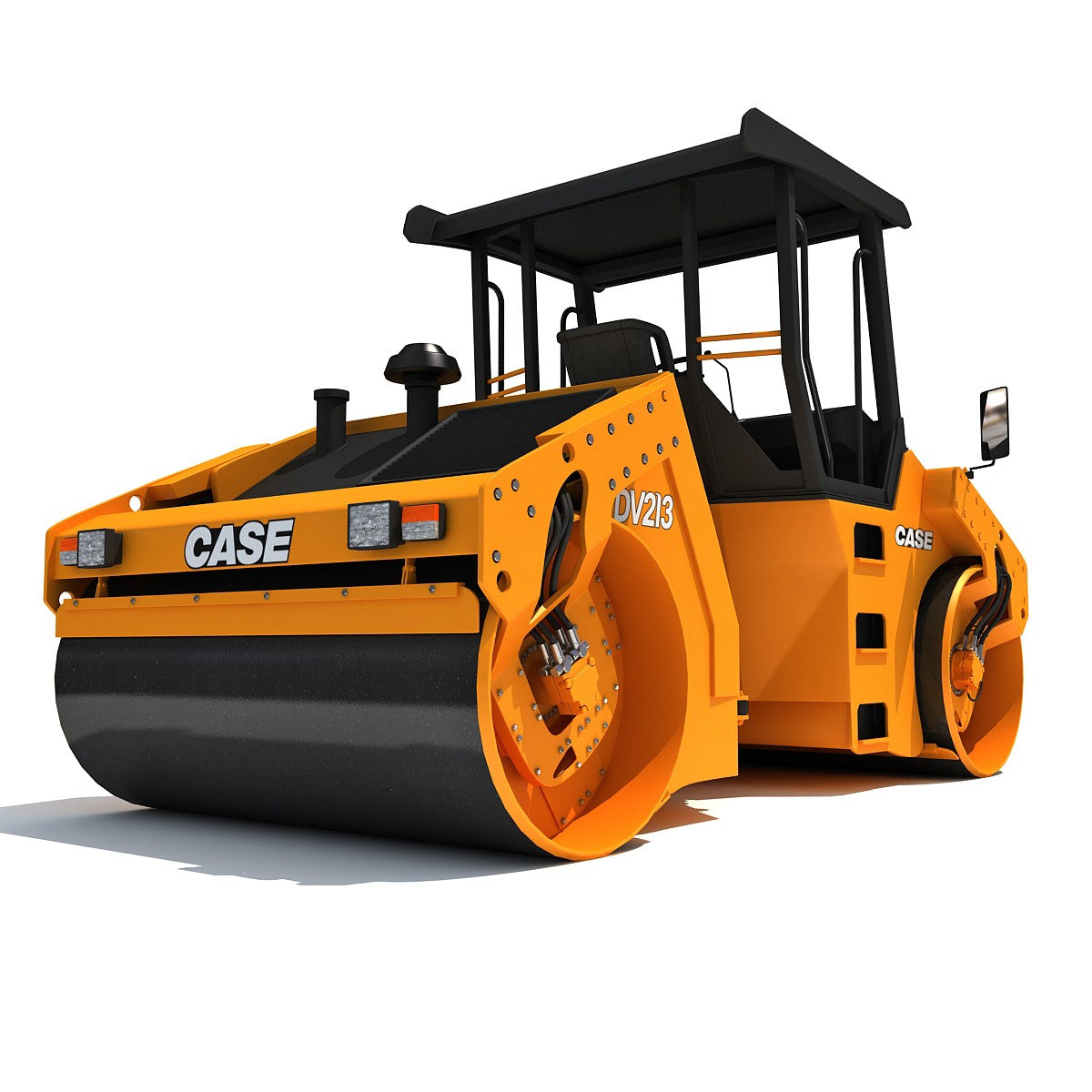 Asphalt Compactor 3D Models