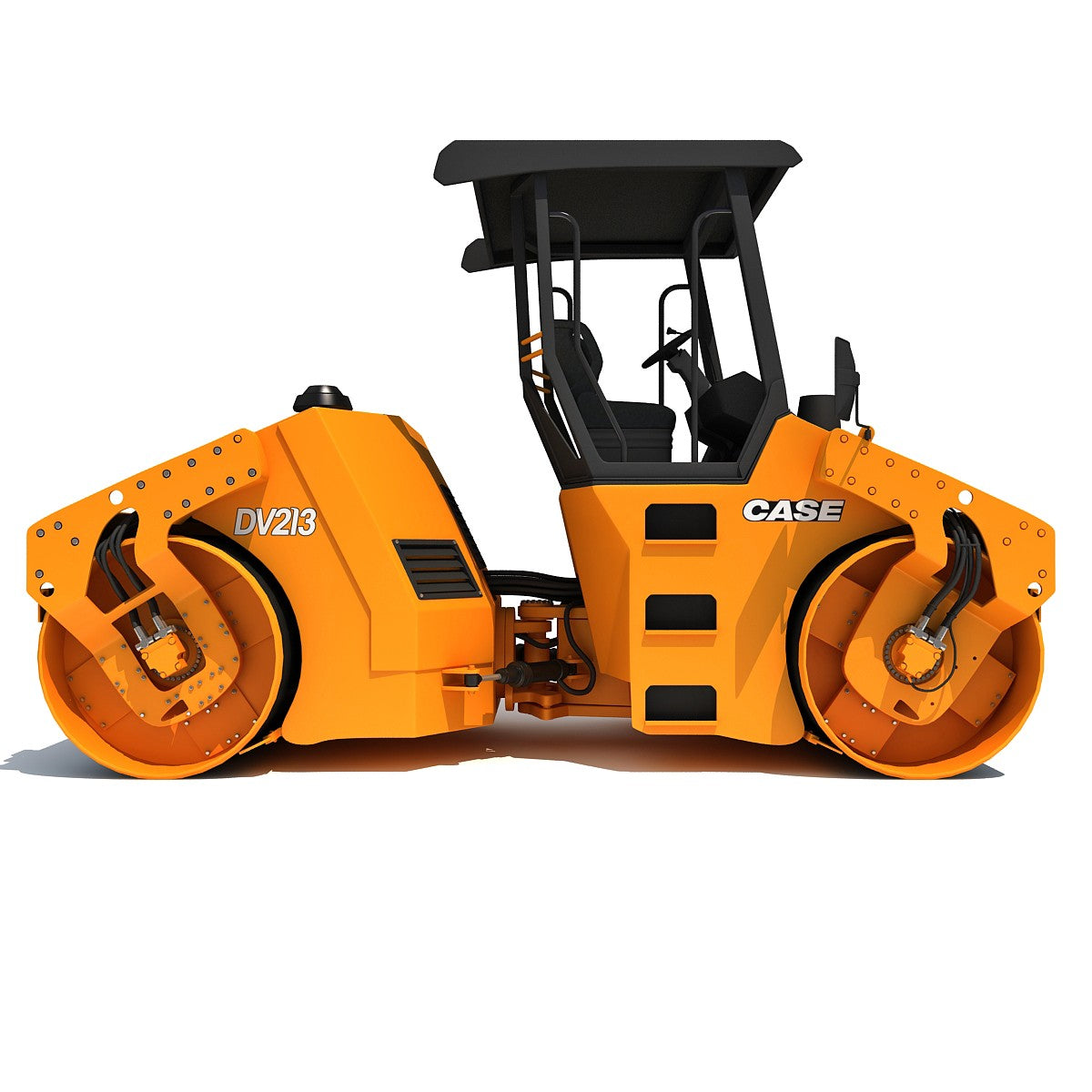 Asphalt Compactor 3D Models