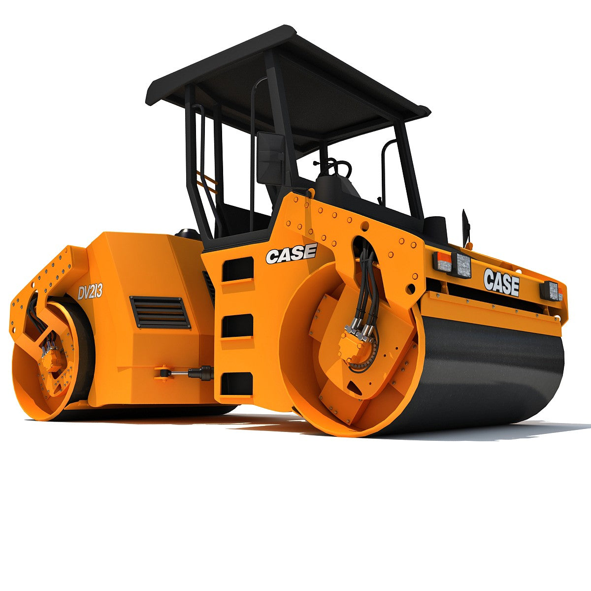 Asphalt Compactor 3D Models