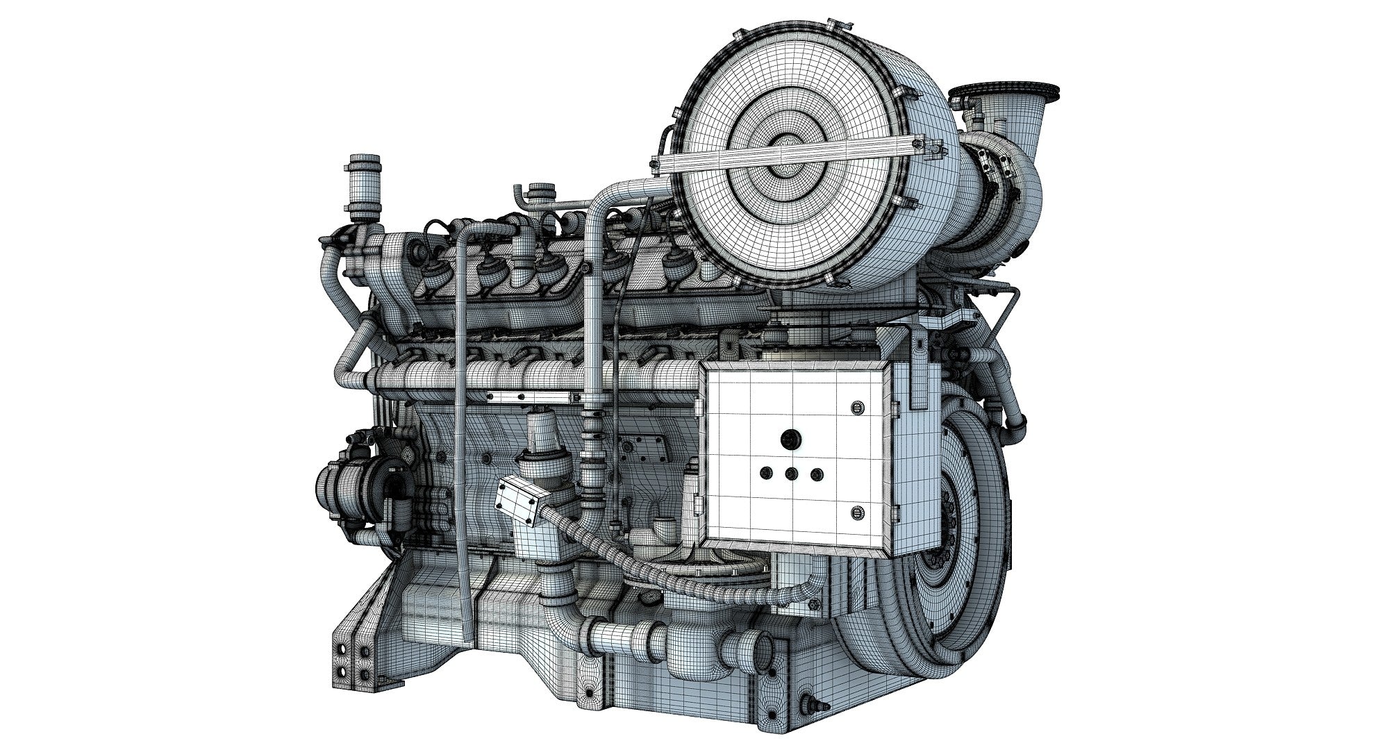 Gas Generator 3D Model