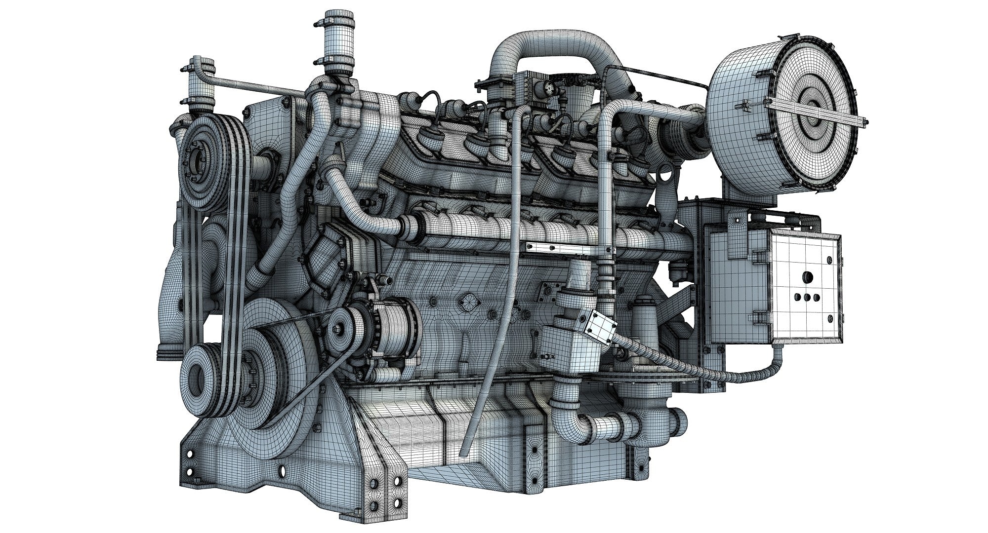 Gas Generator 3D Model