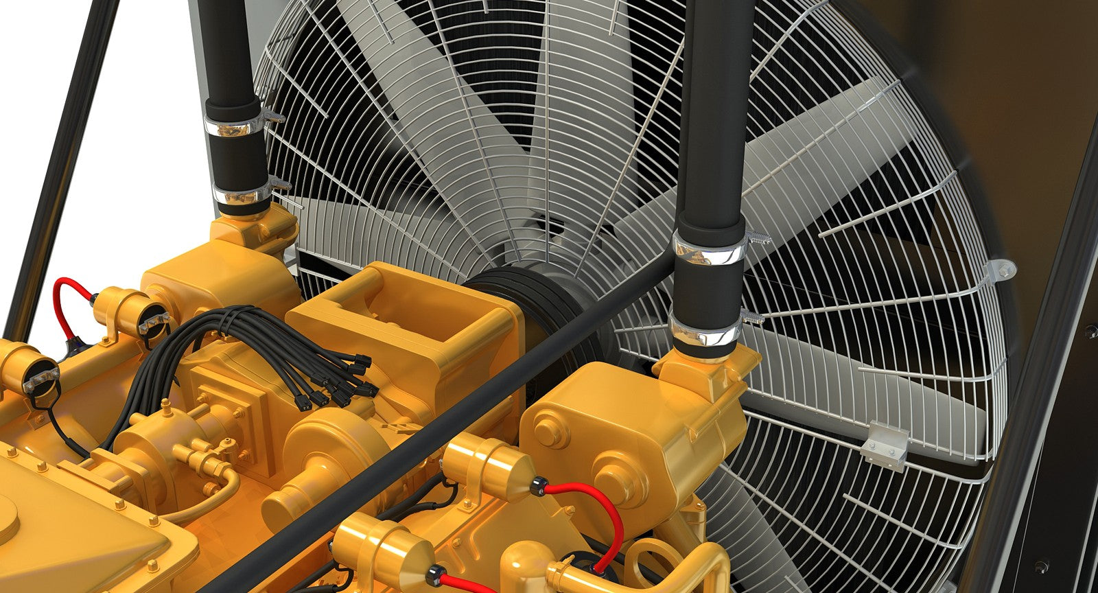 Gas Generator Engine 3D Model