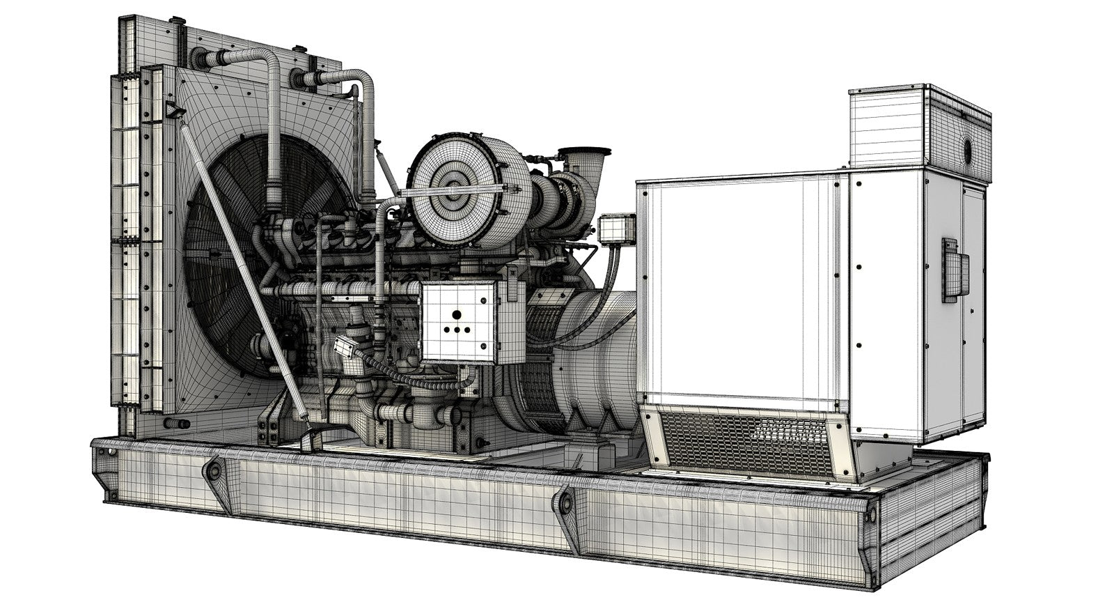 Cat Engine 3D Model