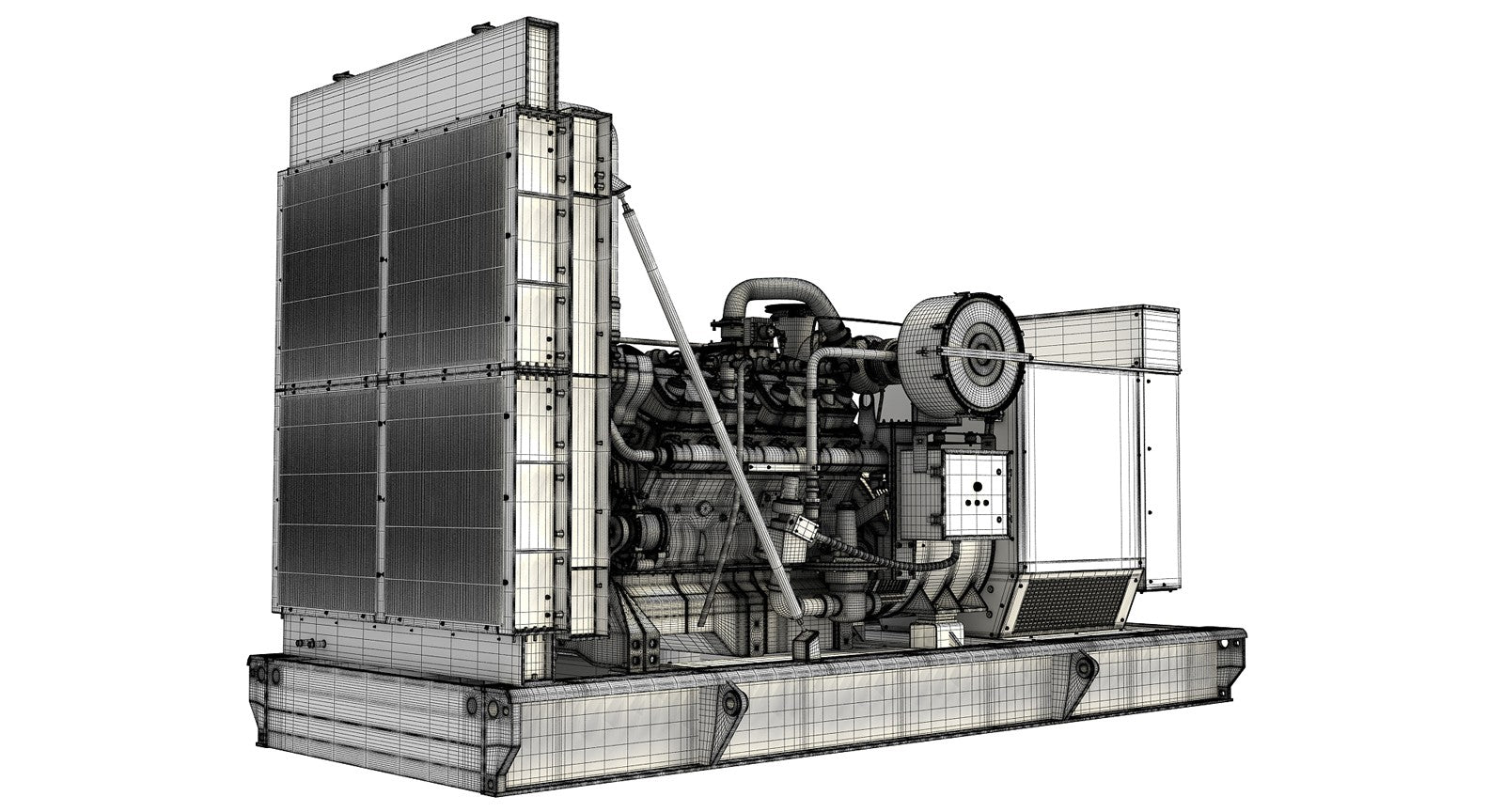 Cat Engine 3D Model