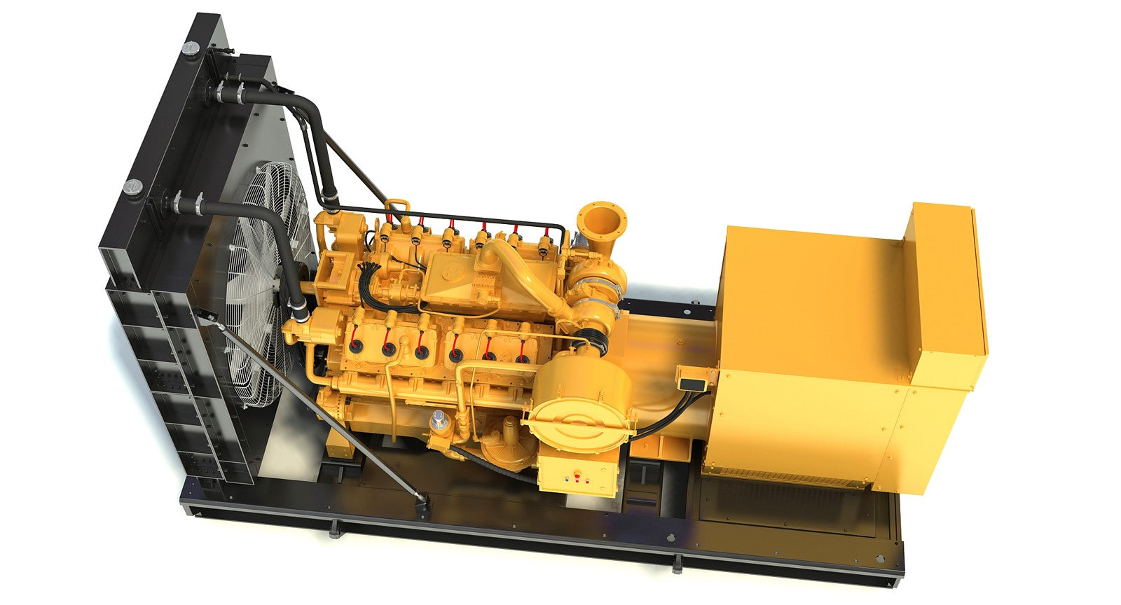 Cat Engine 3D Model