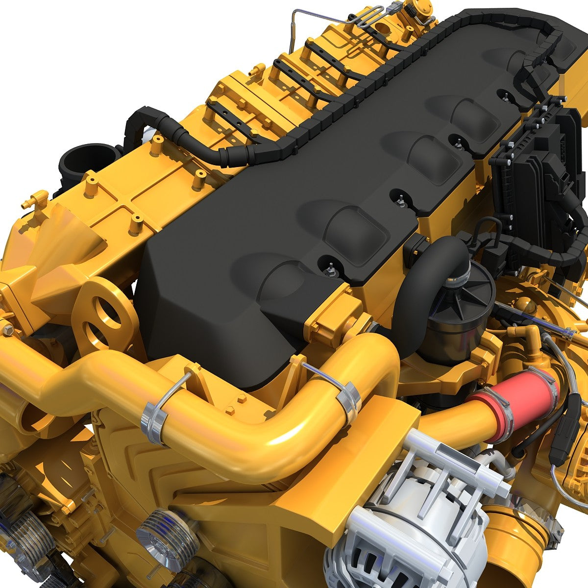 3D Truck Engine