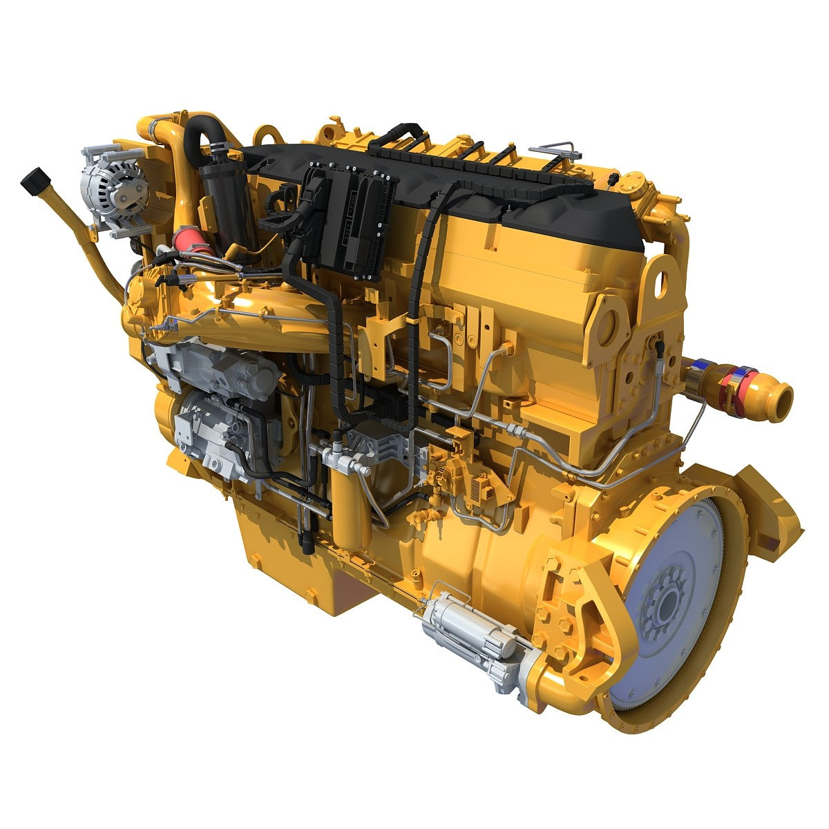 3D Truck Engine Models