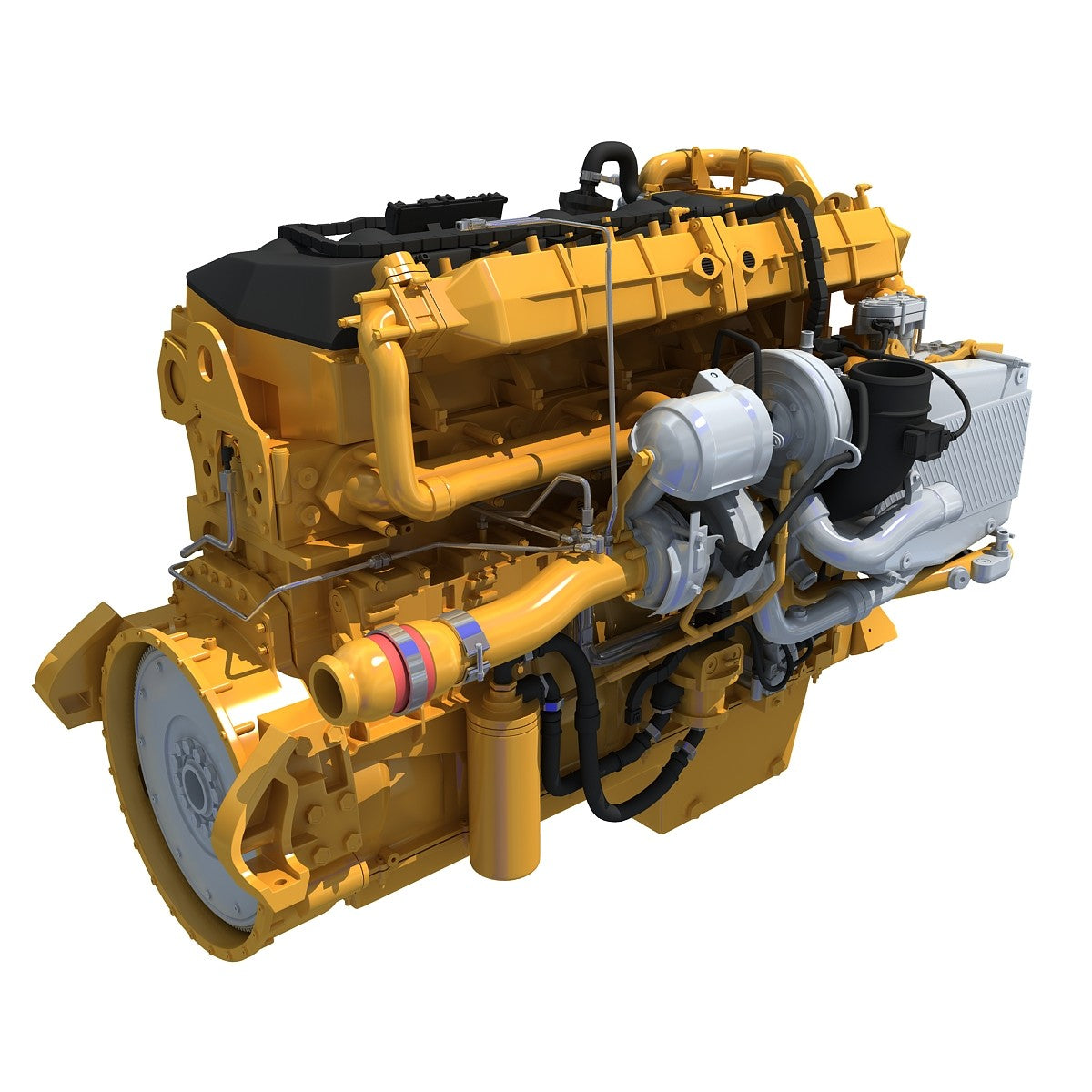 3D Truck Engine Models