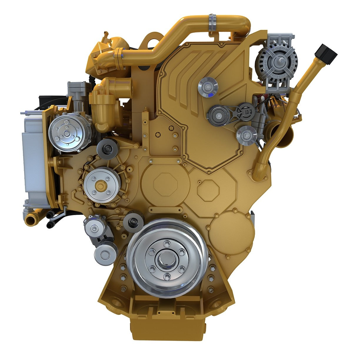 3D Truck Engine Models