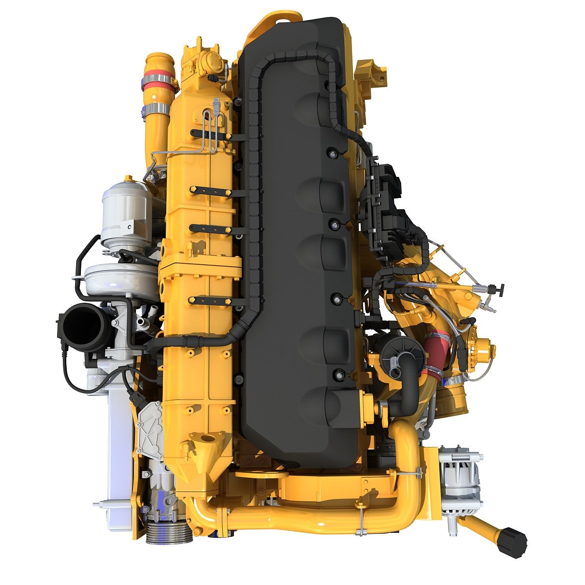 3D Truck Engine Models