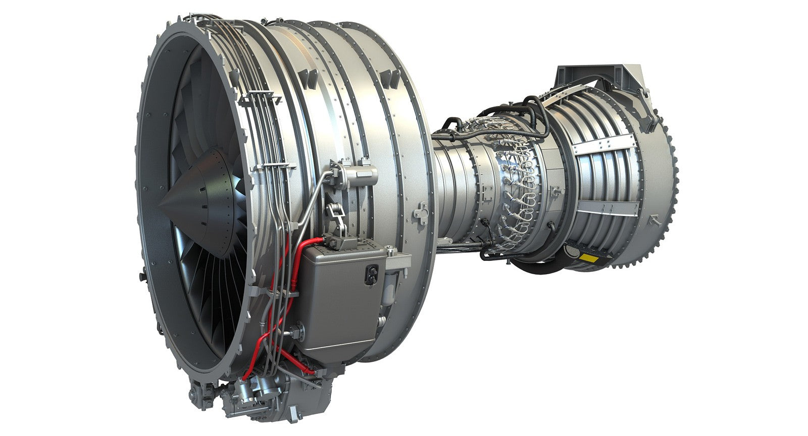 CFM56 Turbofan Engine 3D Model