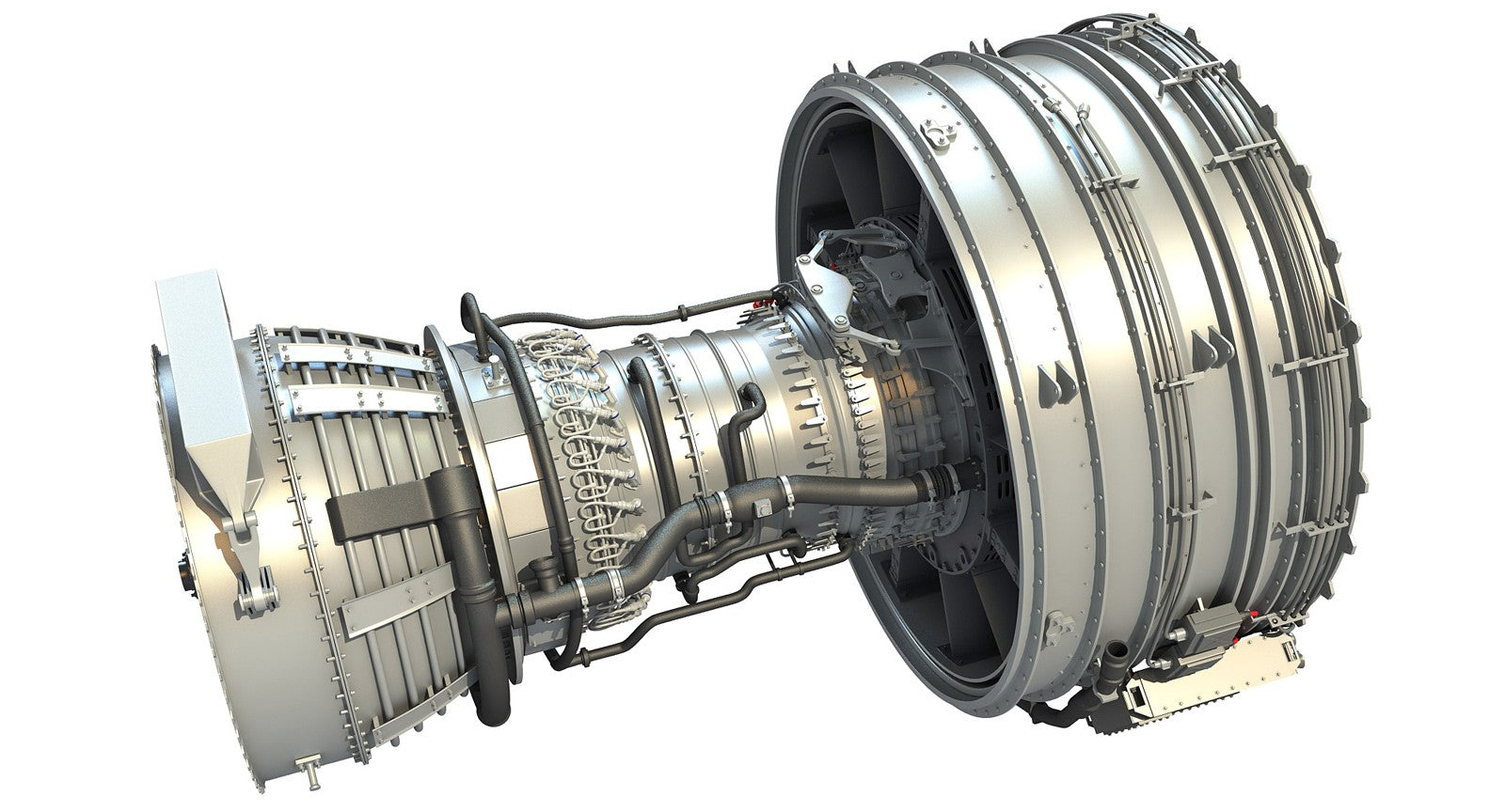 CFM56 Turbofan Engine 3D Model