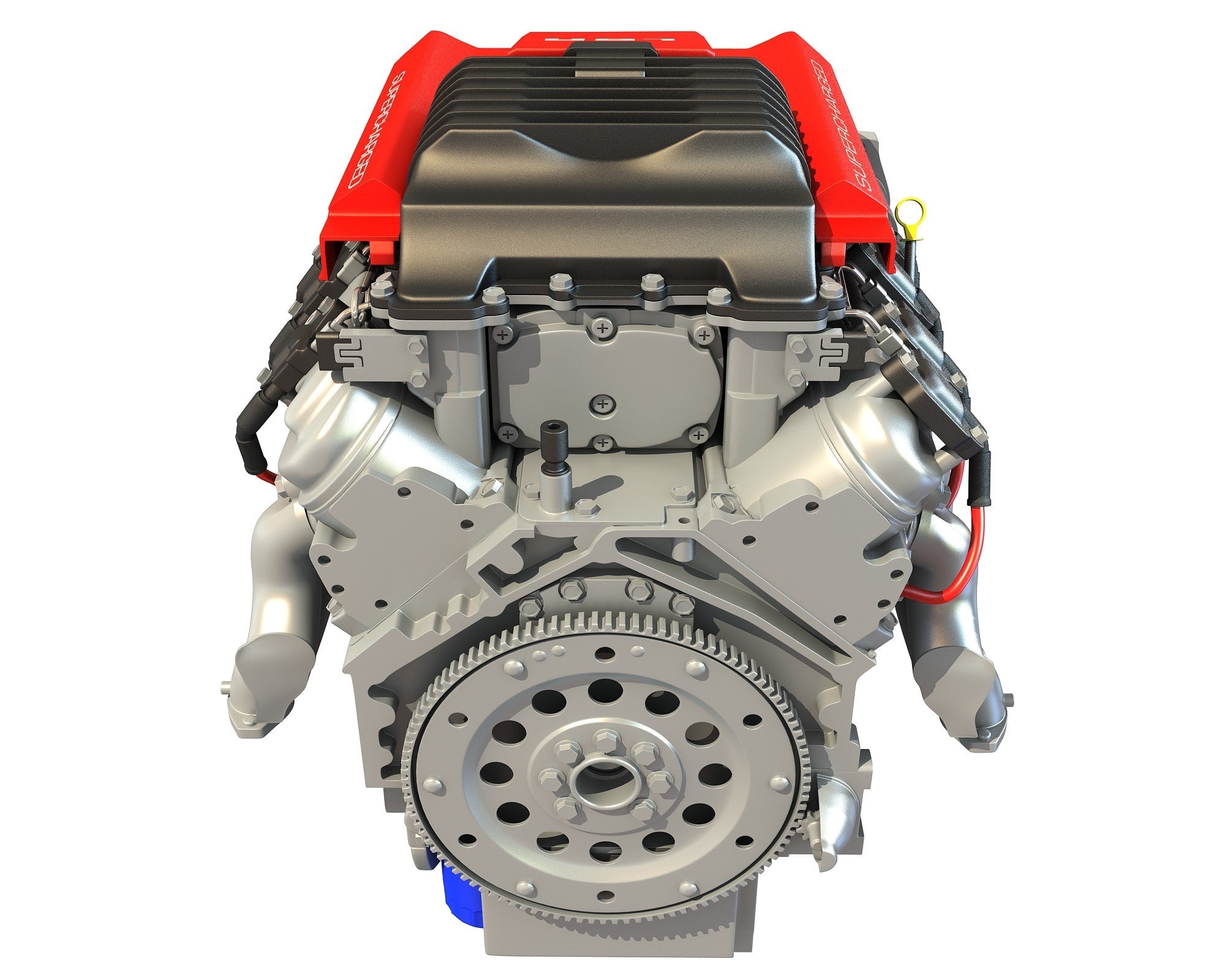 Chevrolet 3D Engine Model