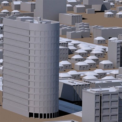 Cityscape 3D Model