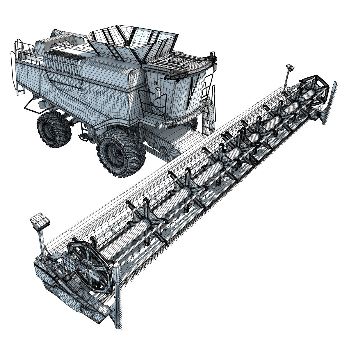 Combine 3D Model