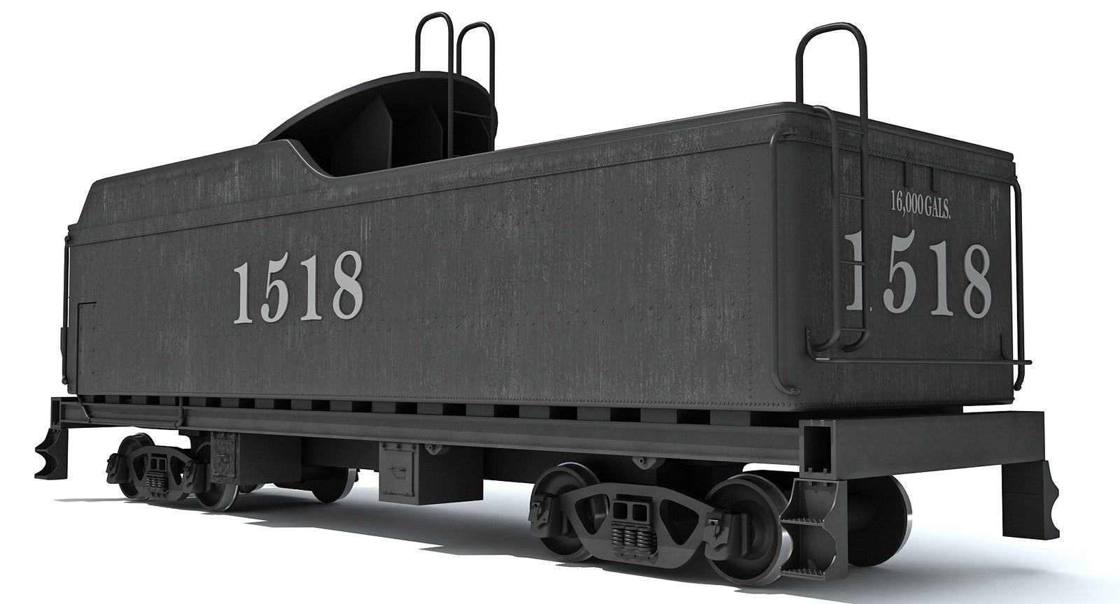 Coal Carrying Car 3D Model