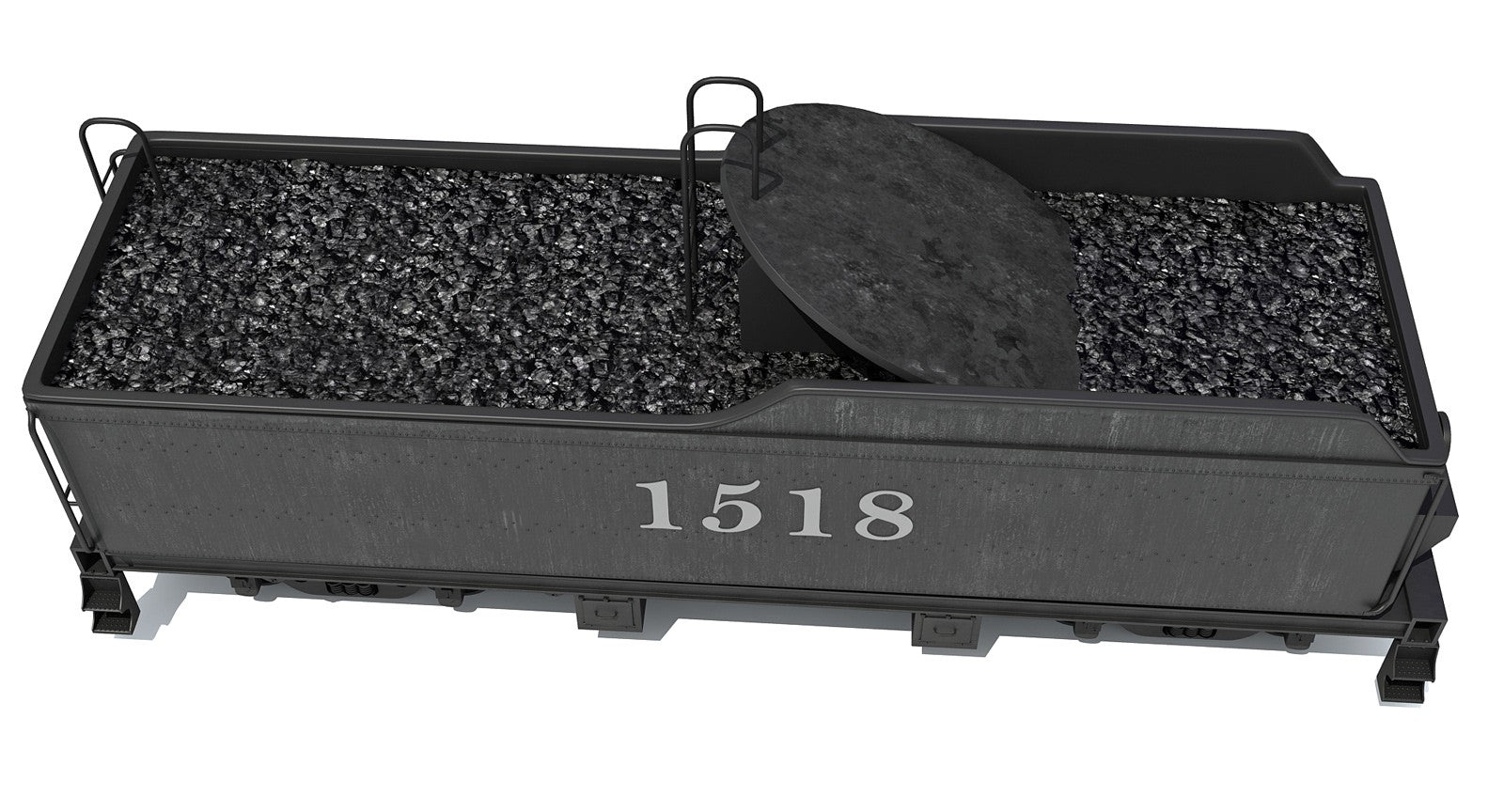 Coal Carrying Car 3D Model