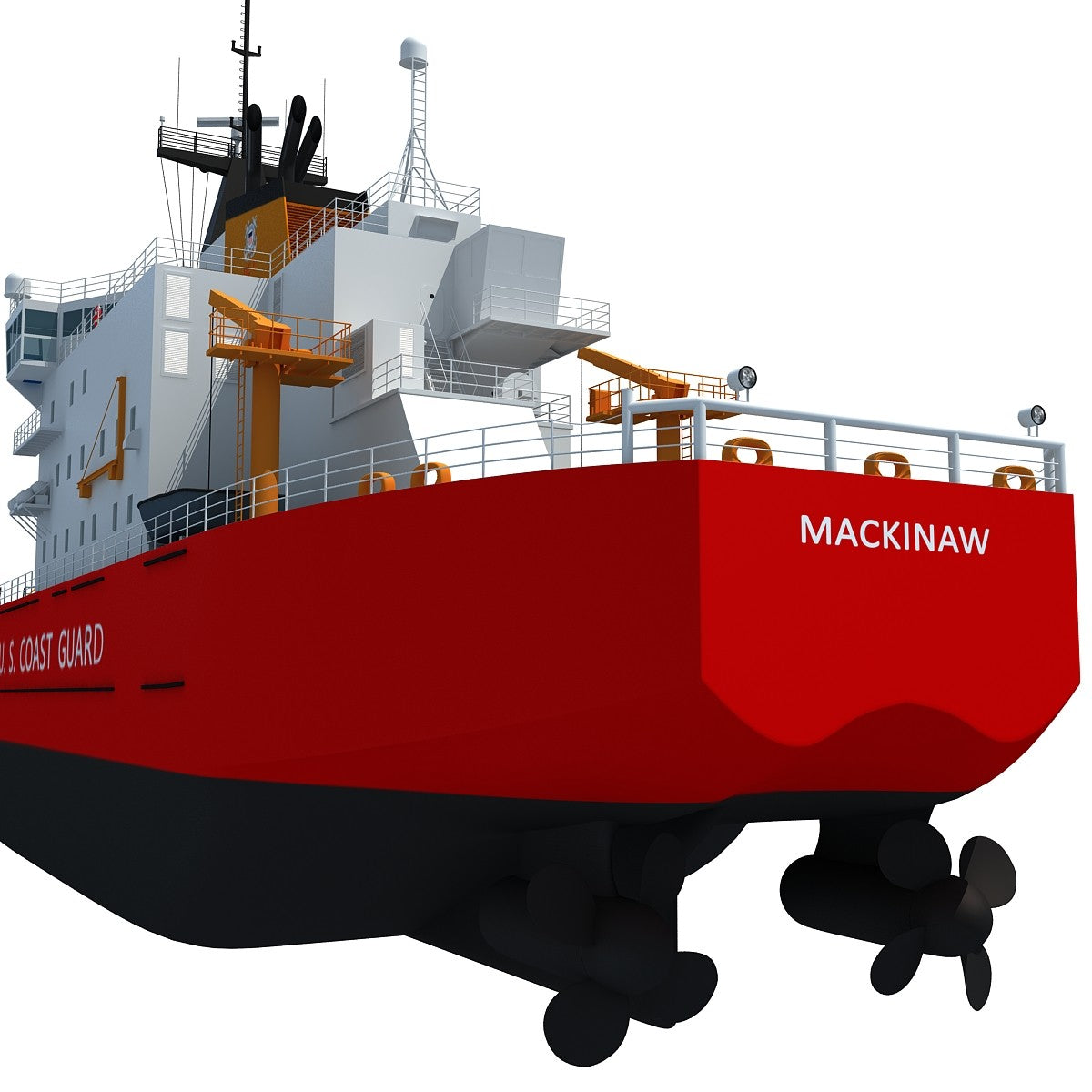 Icebreaker 3D Model